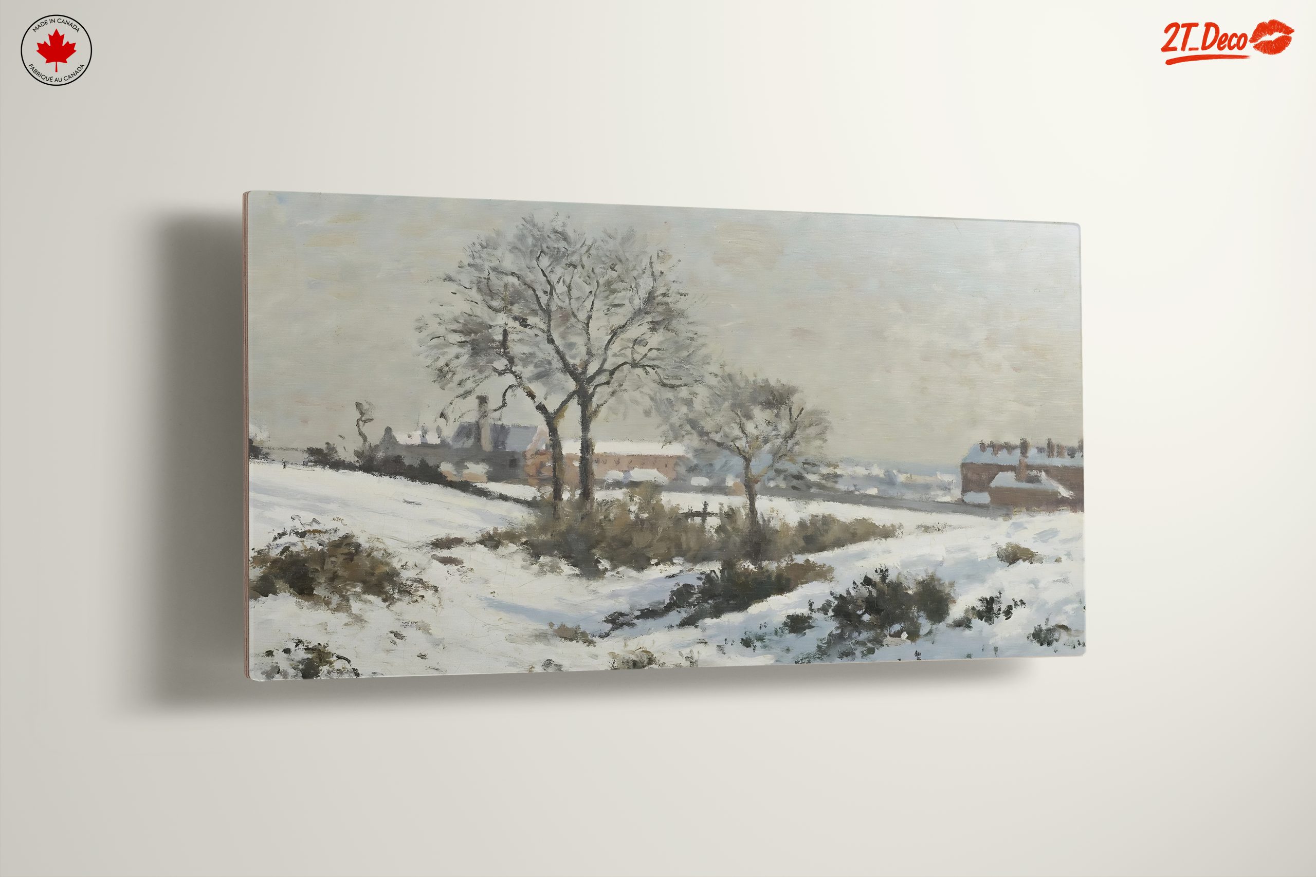 Serene Winter Landscape with Snow - Image 13