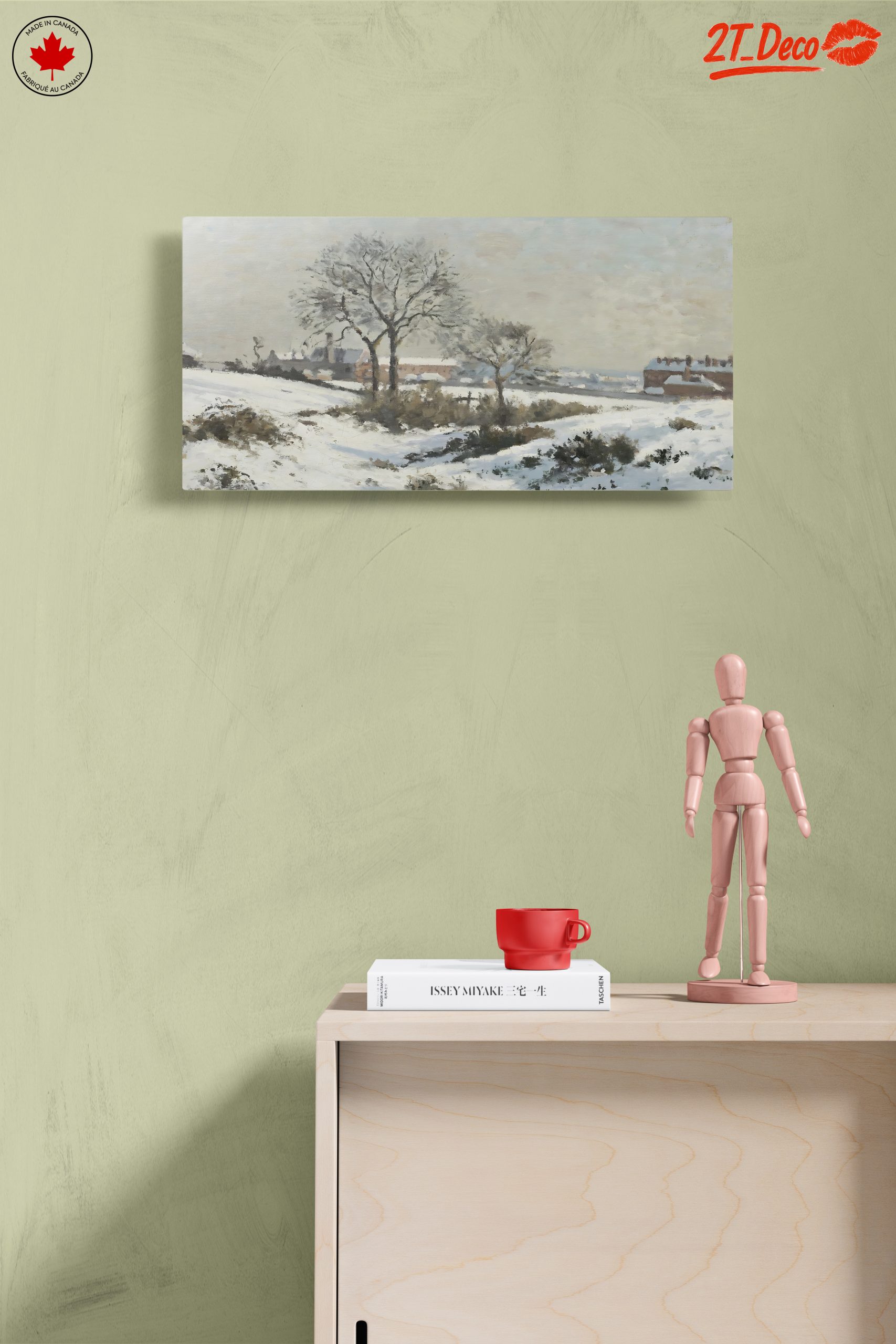 Serene Winter Landscape with Snow - Image 14