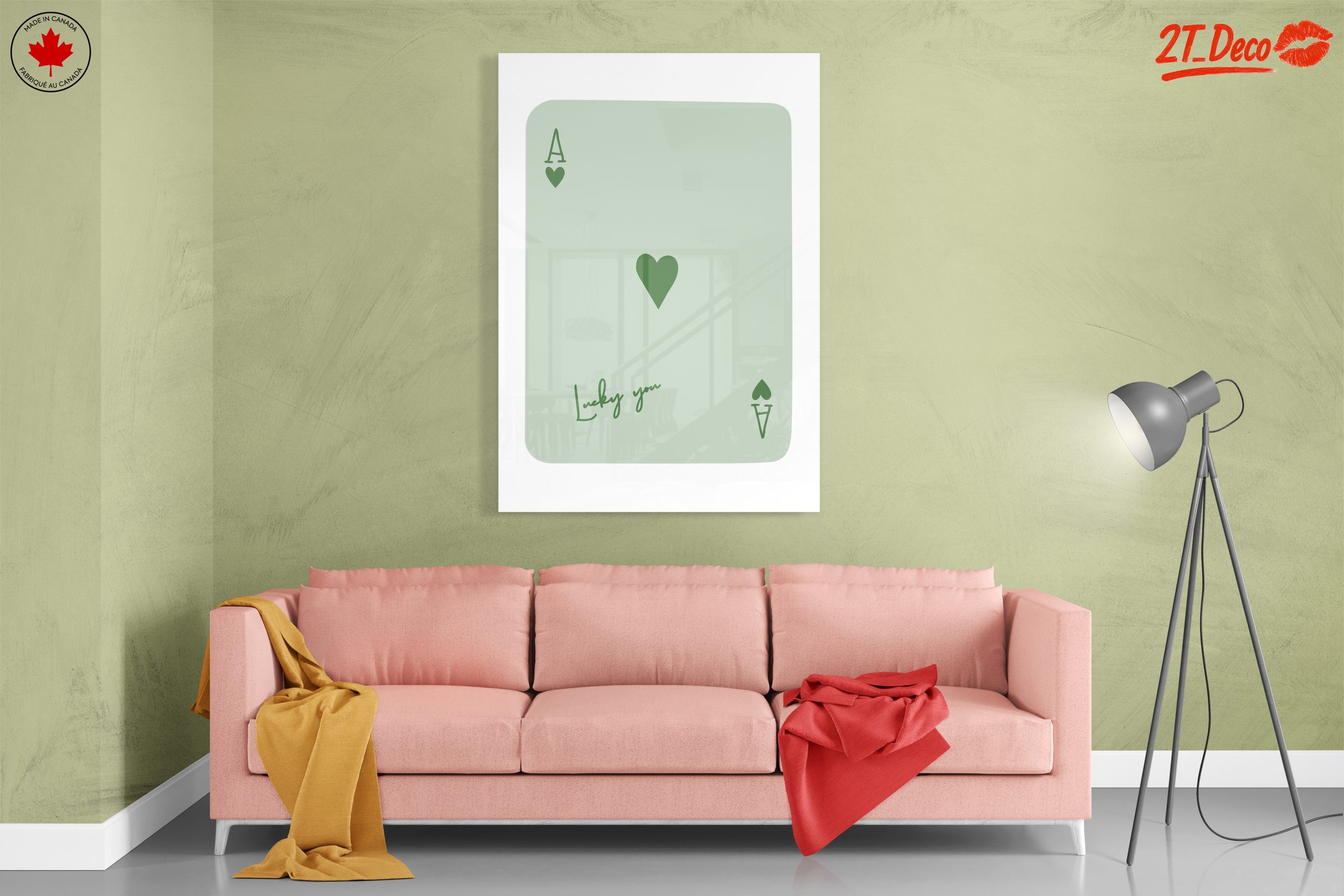 Charming Playing Card Design Featuring Lucky You - Image 7