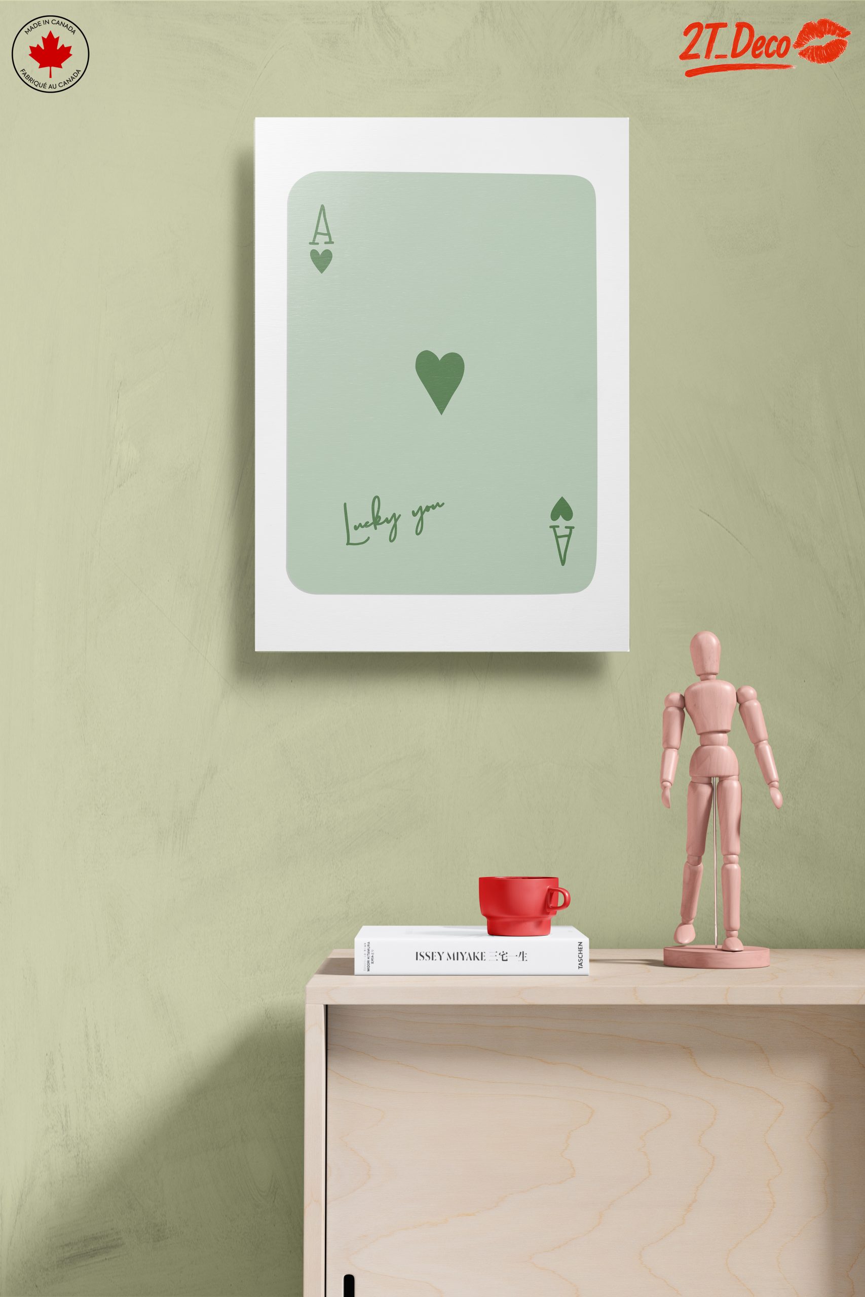 Charming Playing Card Design Featuring Lucky You - Image 14