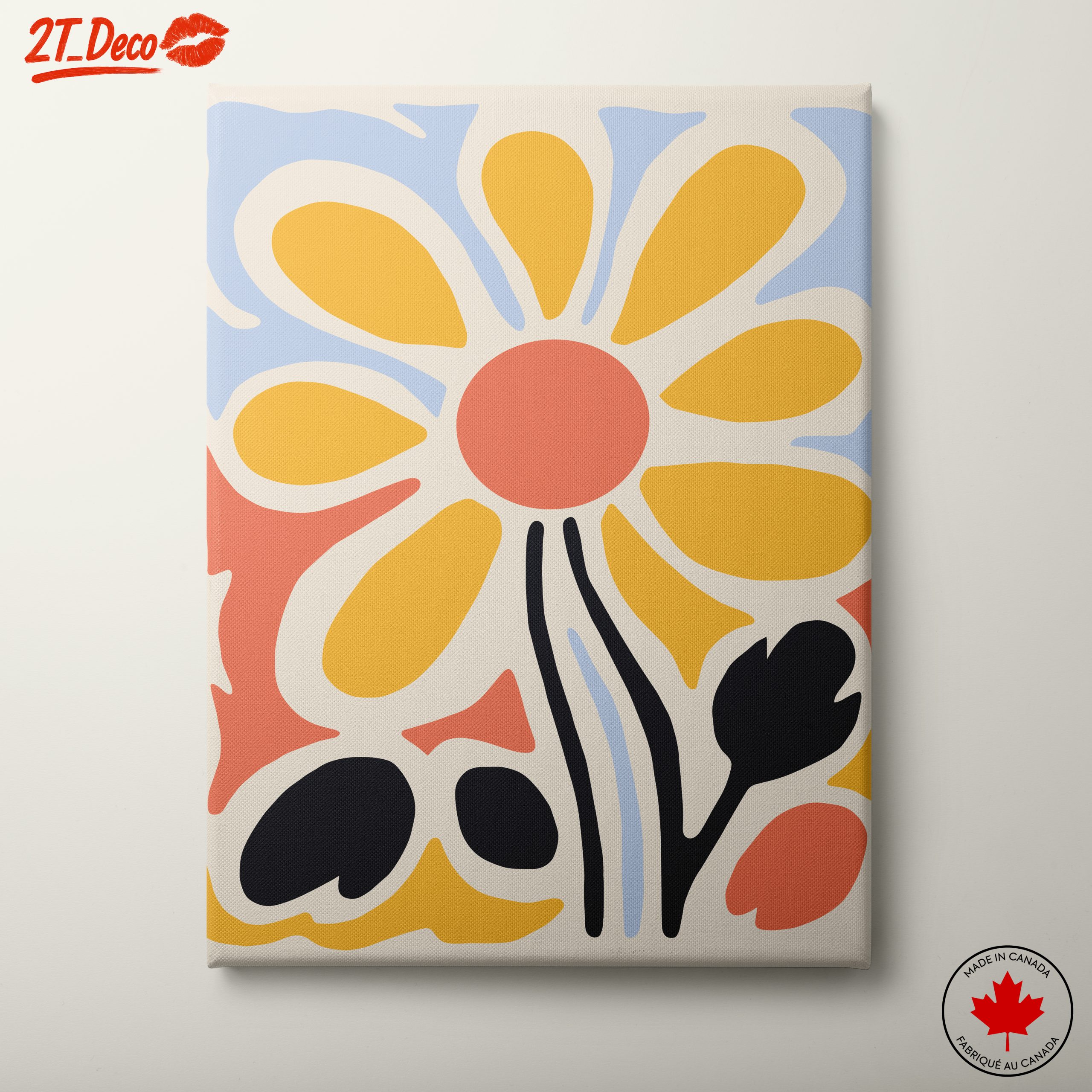 Stylized Floral Abstract Art 2