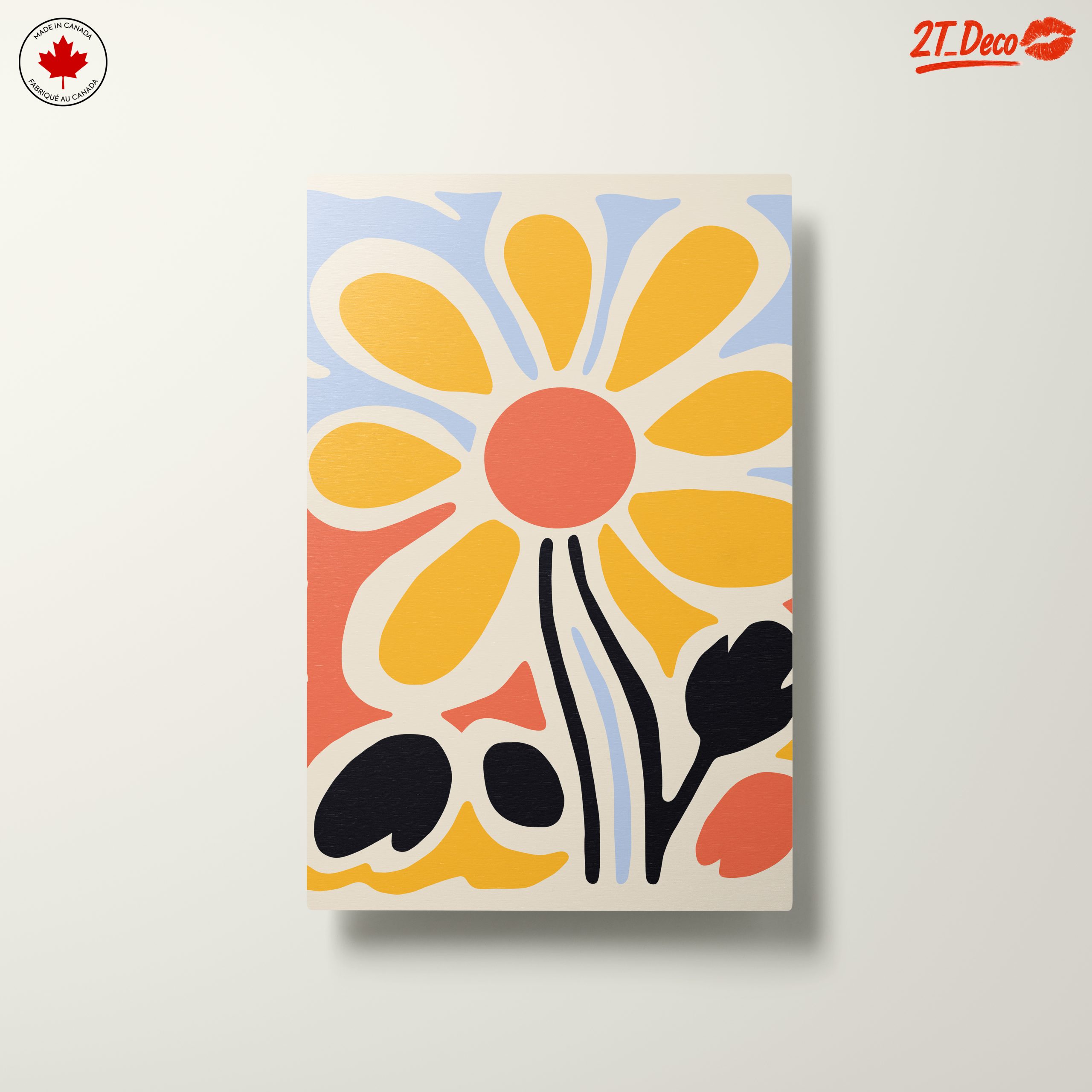 Stylized Floral Abstract Art 2 - Image 10