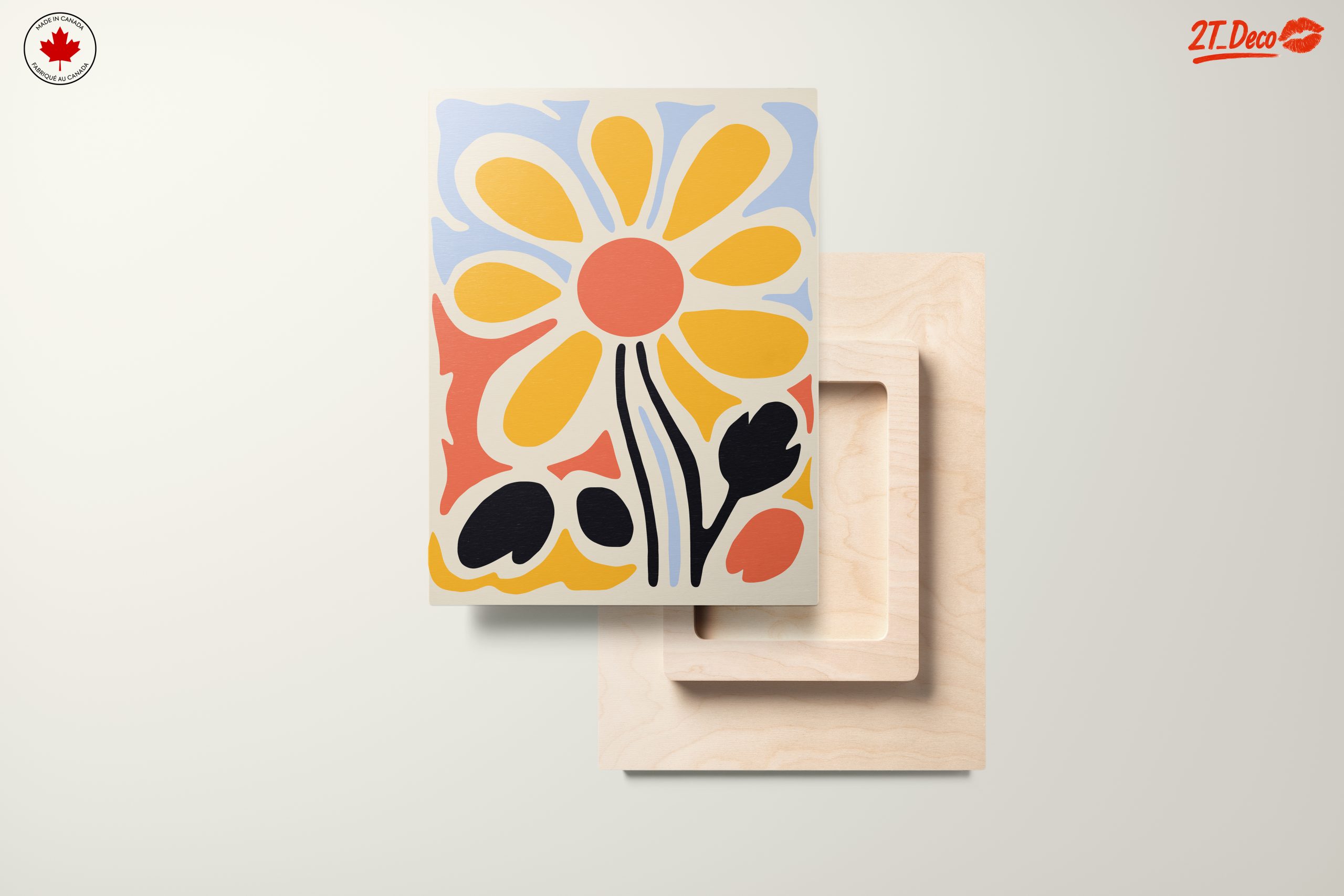 Stylized Floral Abstract Art 2 - Image 11
