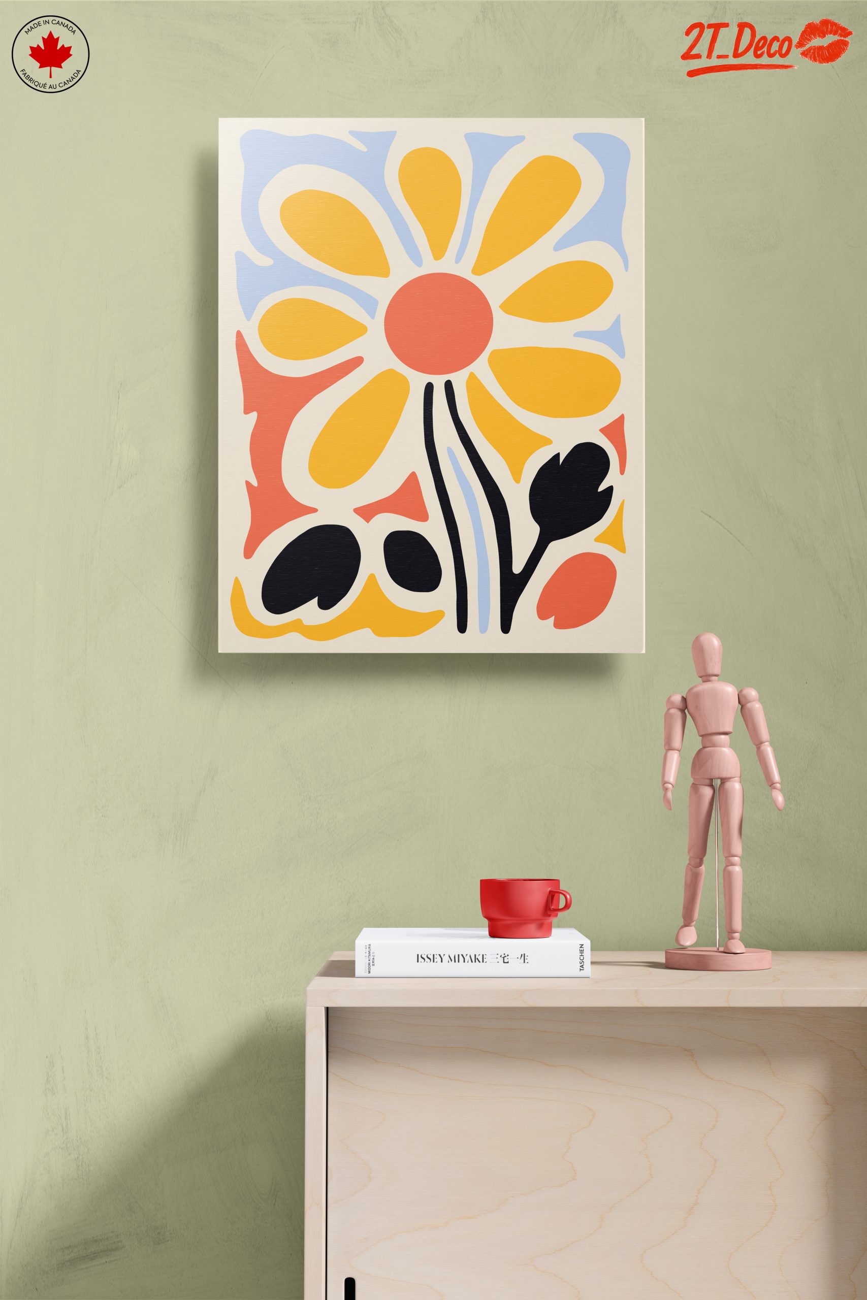 Stylized Floral Abstract Art 2 - Image 14
