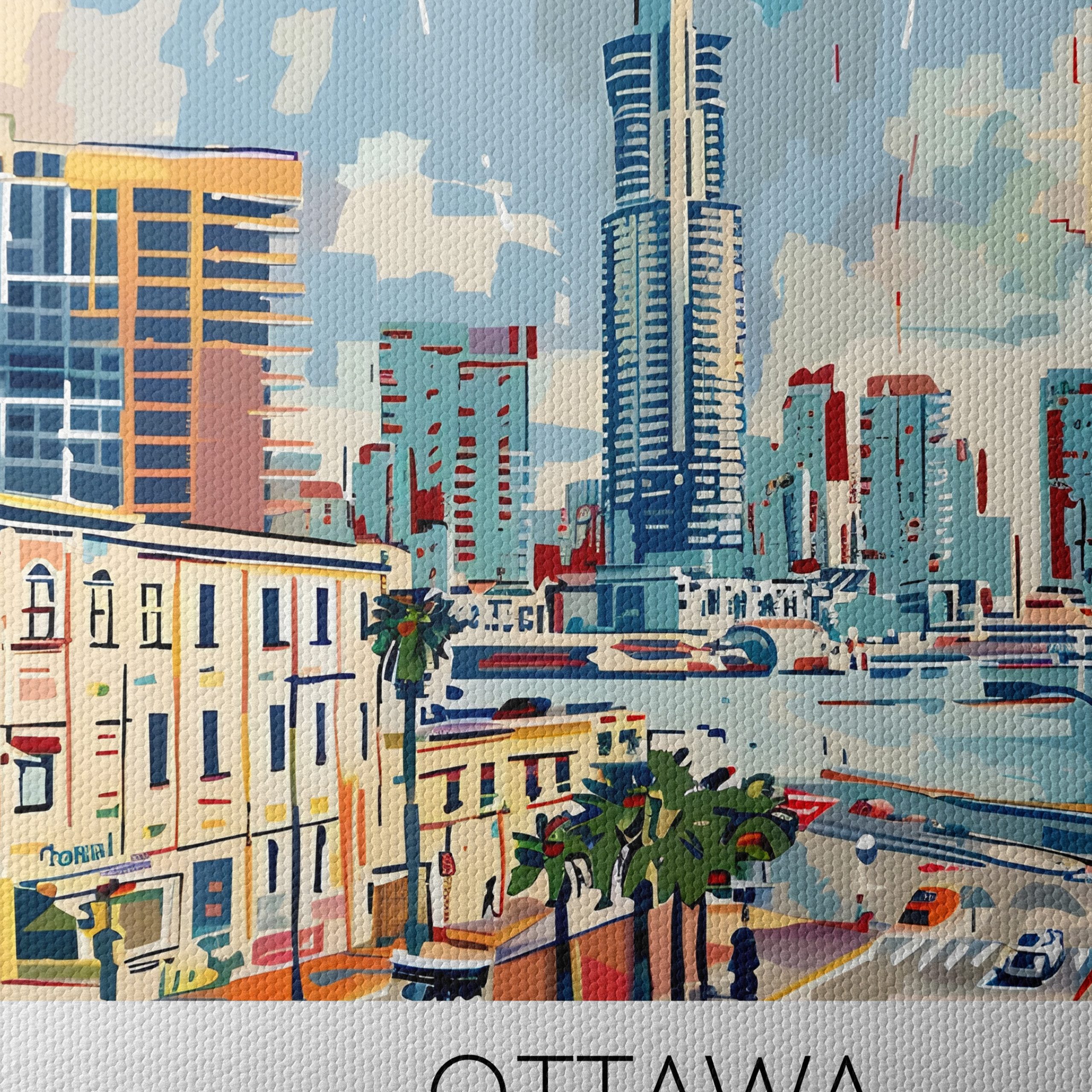 Ottawa Cityscape Art - Image 4