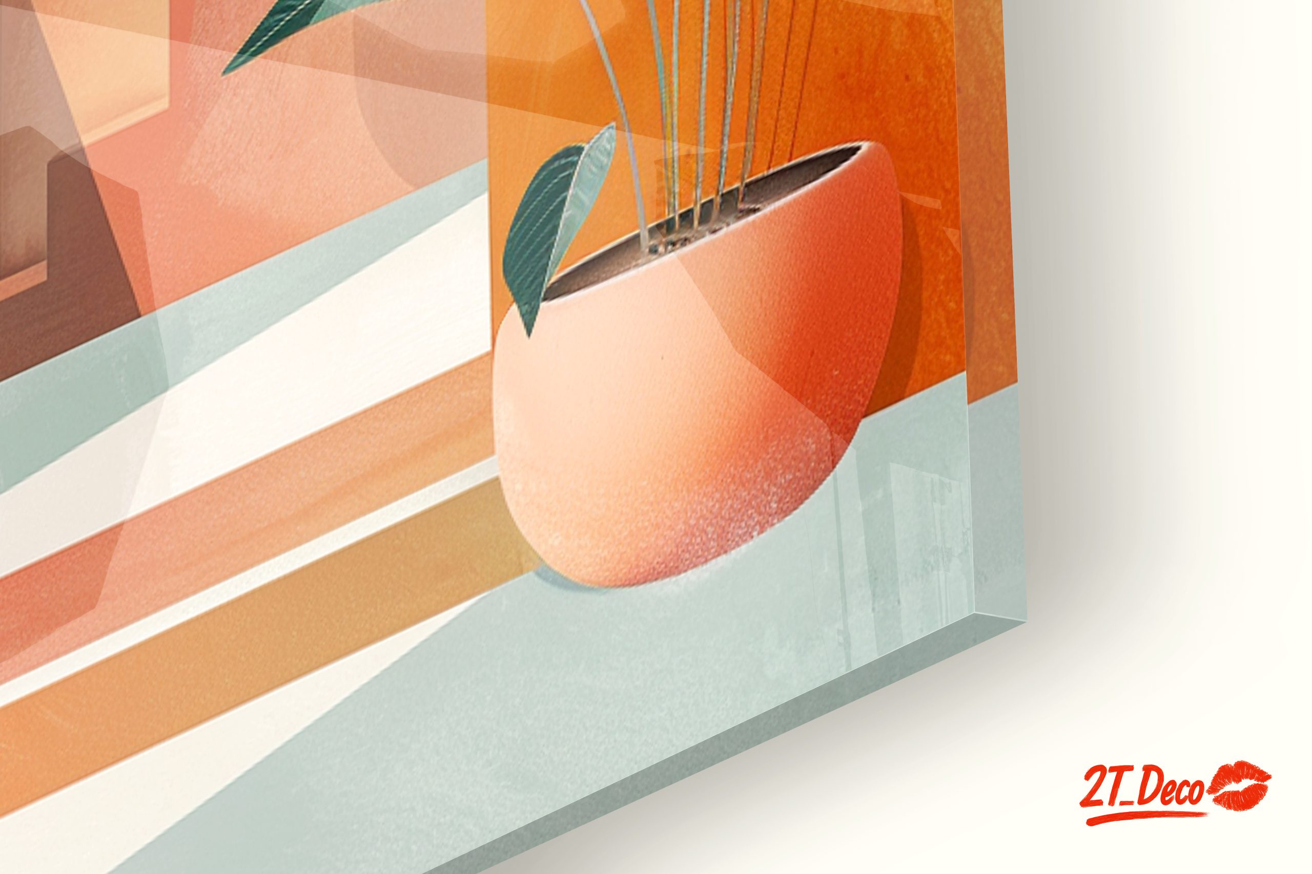 Unique Geometric Interior Artwork - Image 9