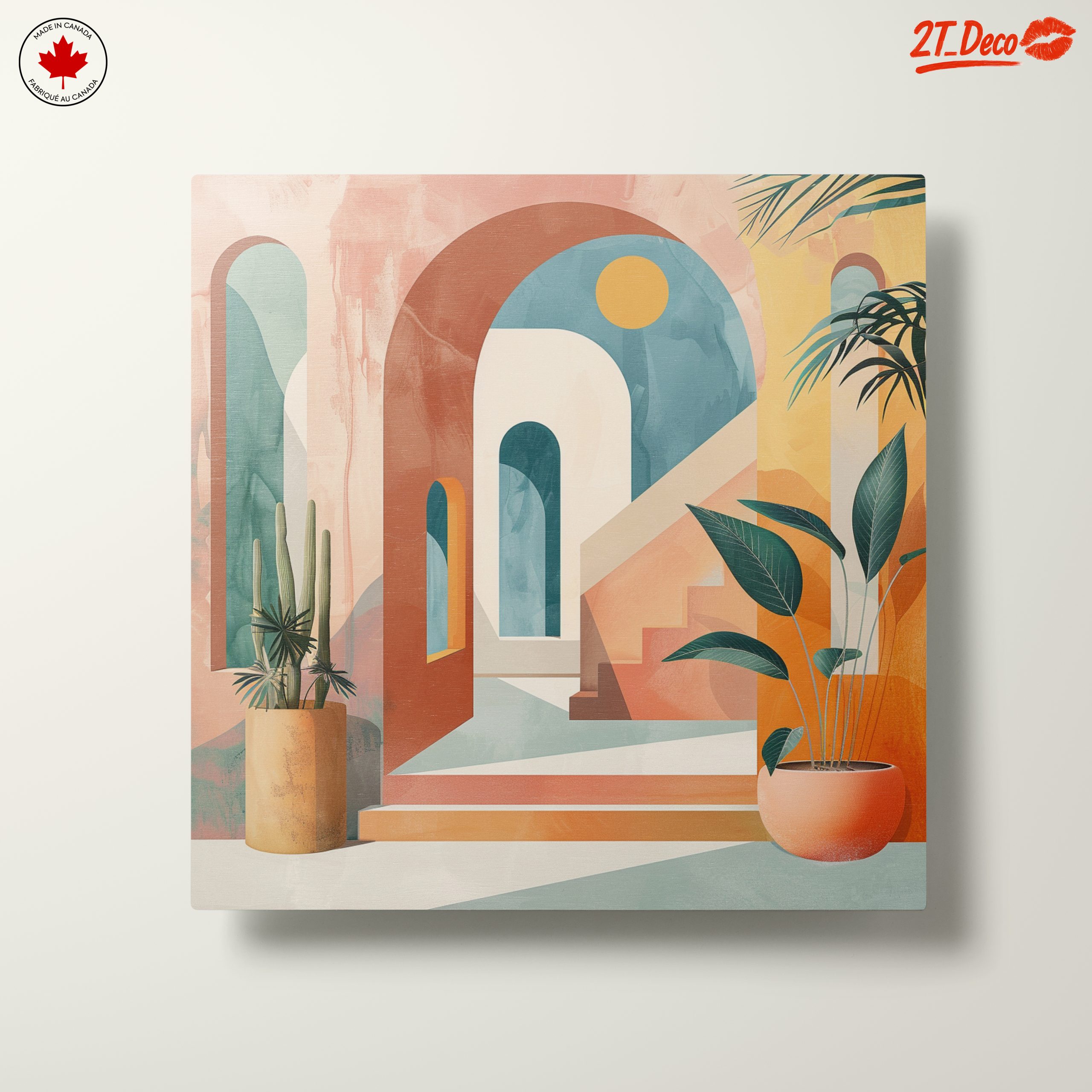 Unique Geometric Interior Artwork - Image 10