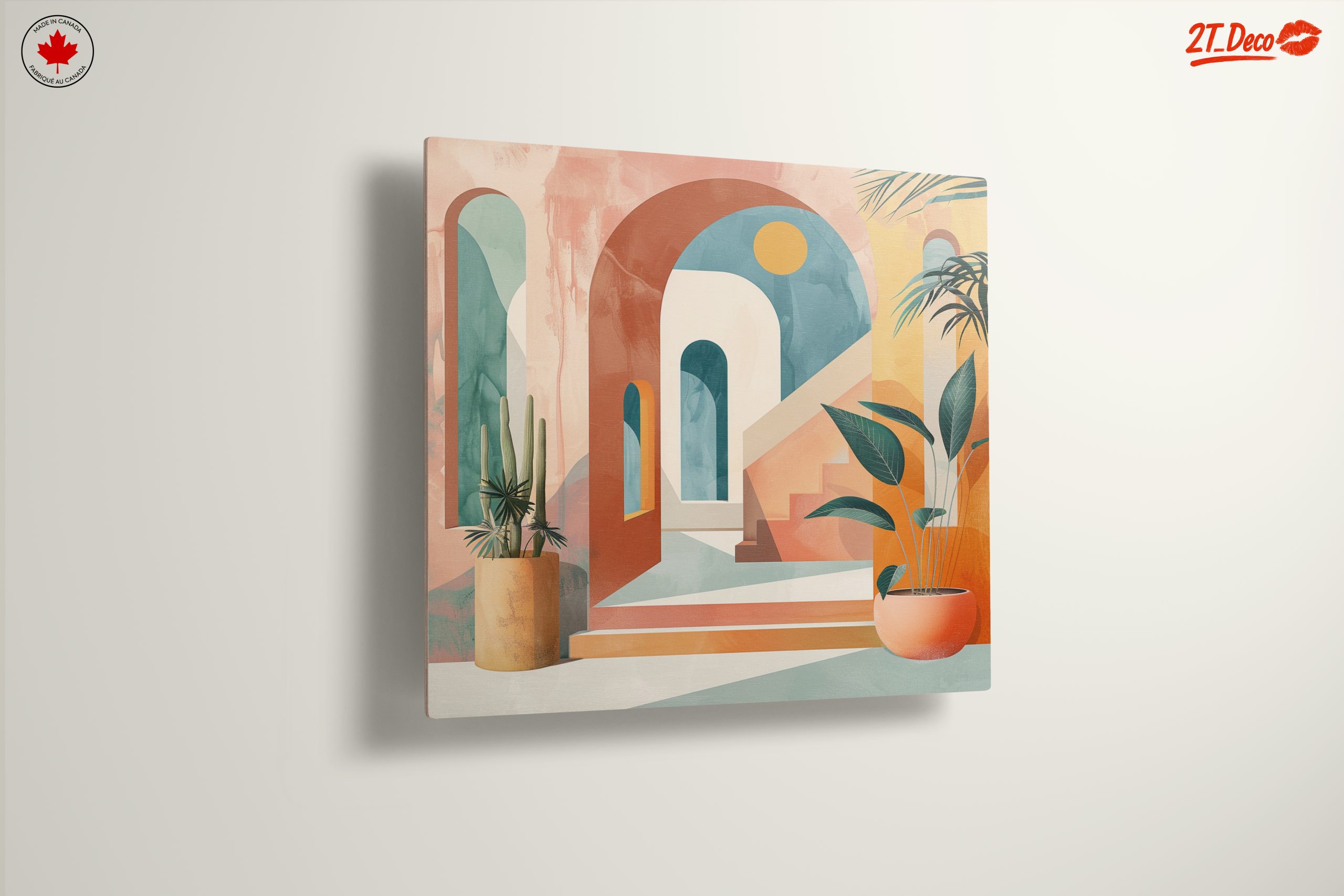 Unique Geometric Interior Artwork - Image 13