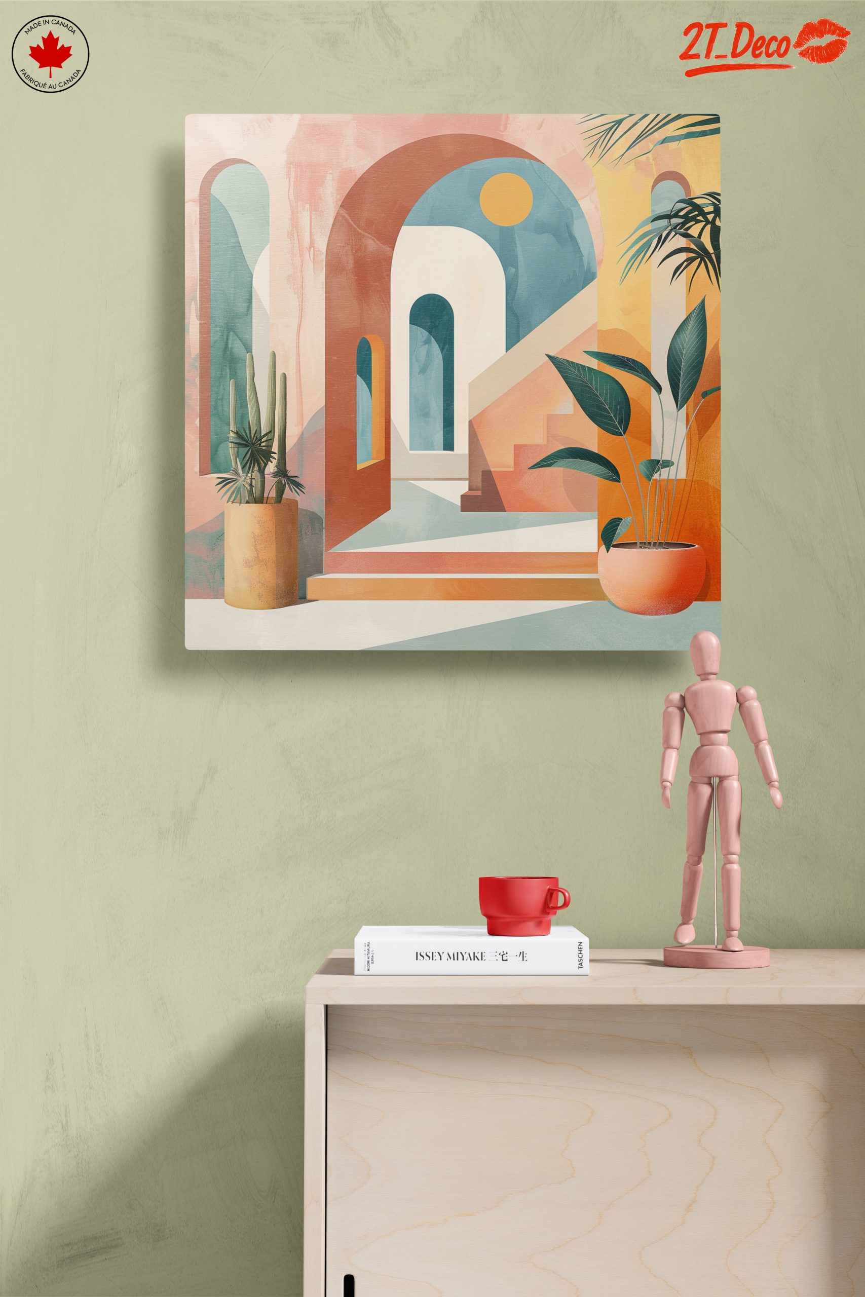 Unique Geometric Interior Artwork - Image 14