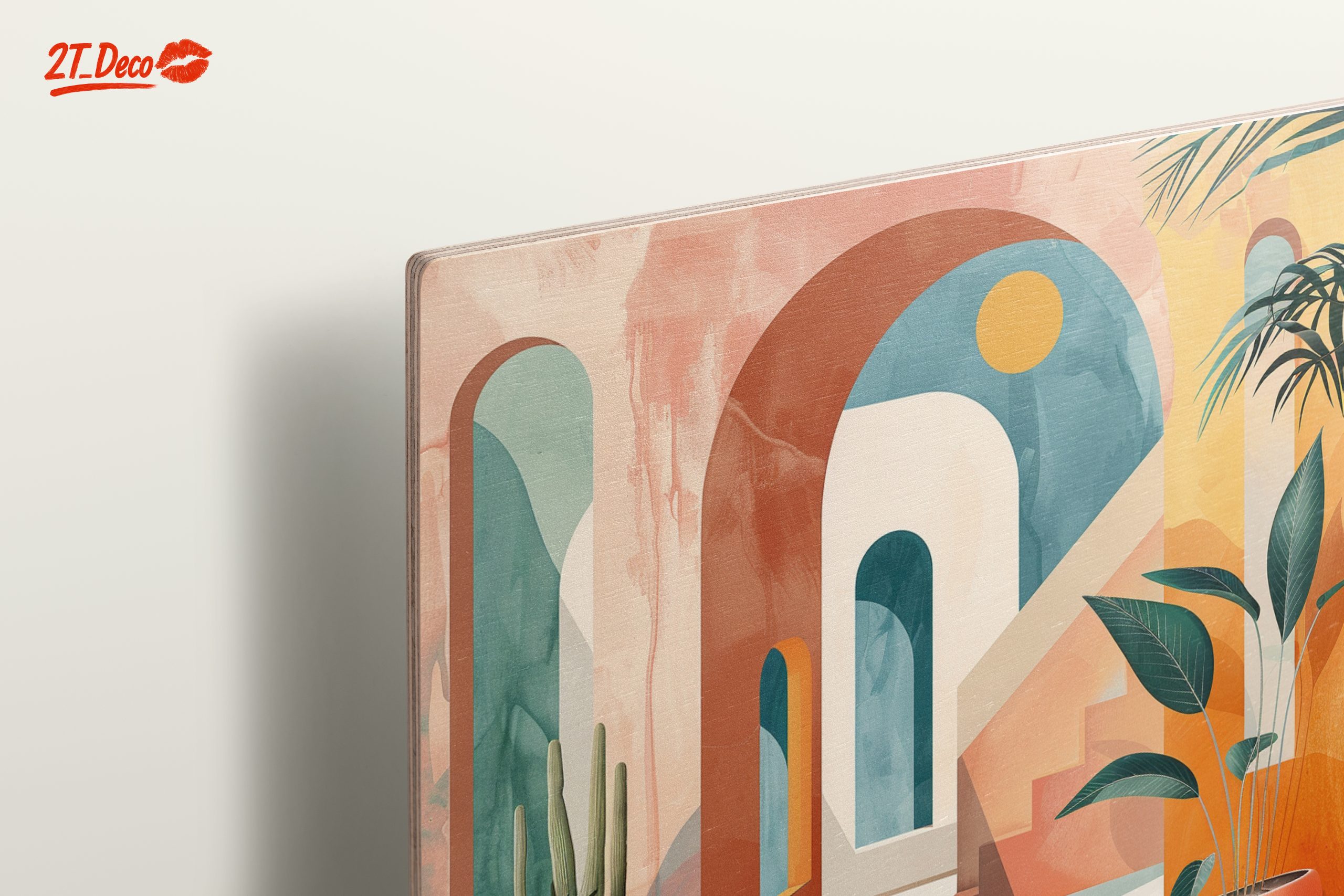 Unique Geometric Interior Artwork - Image 15