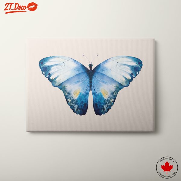 Beautiful Blue Butterfly Artwork