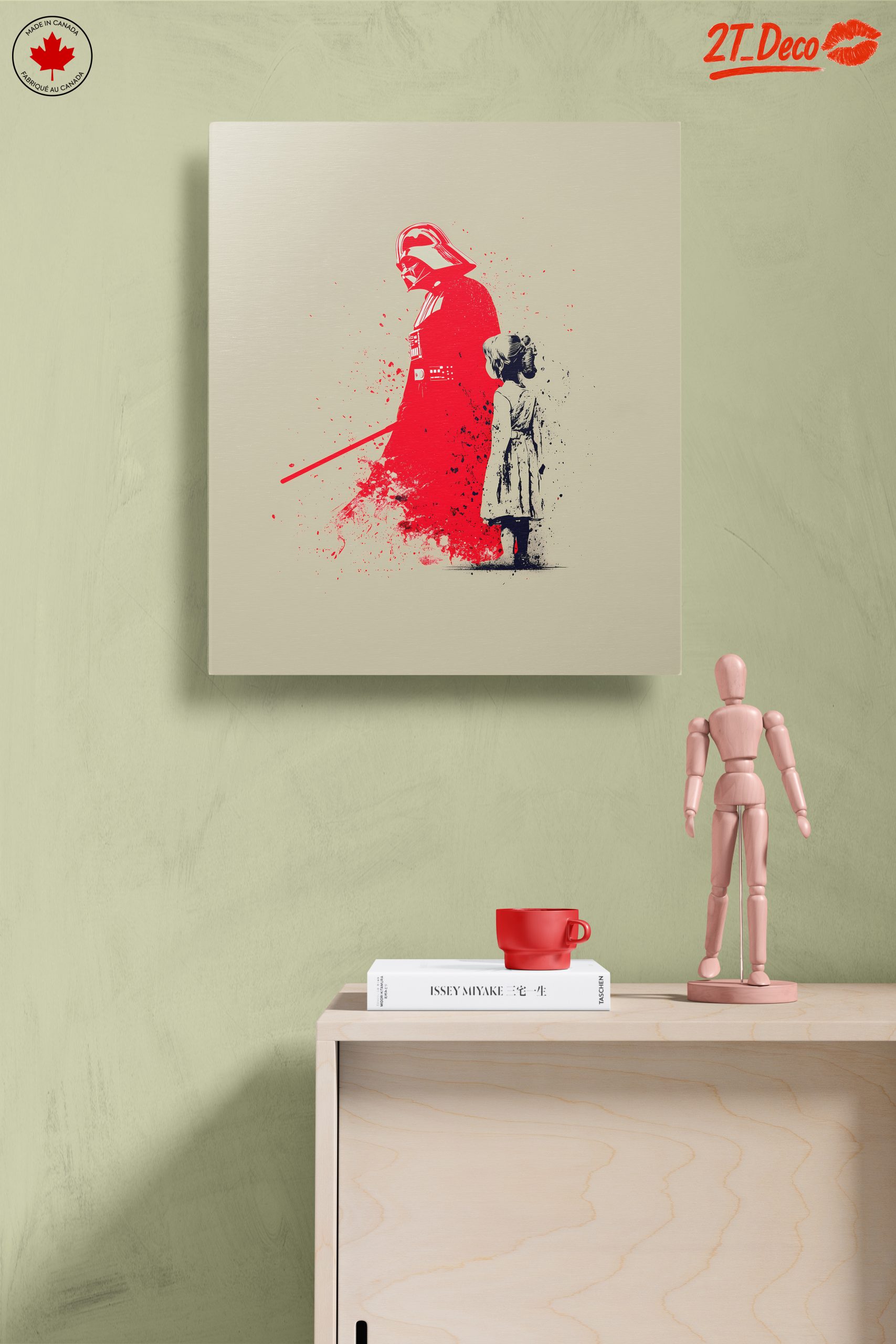 Darth Vader and Child Silhouette Art - Image 14
