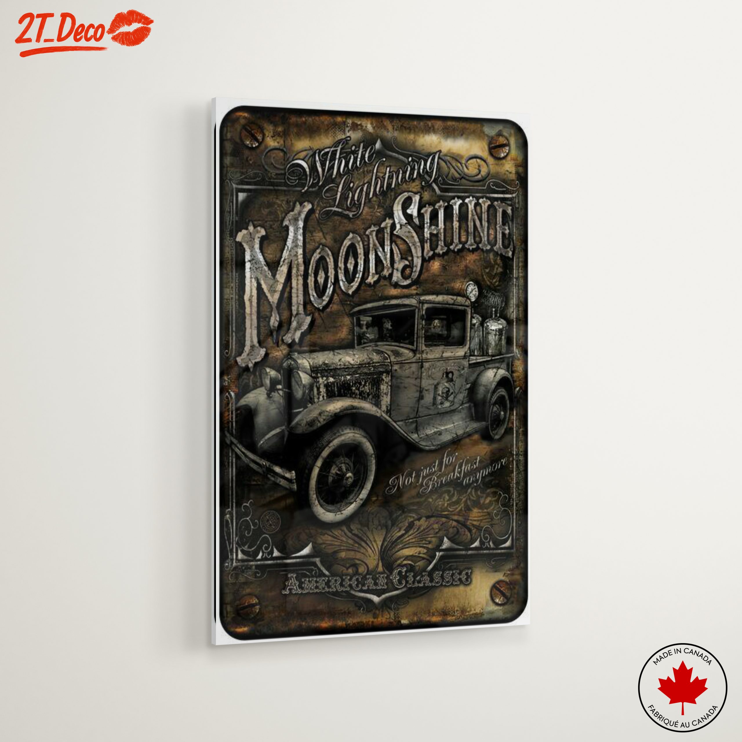 Vintage Car Moonshine Art - Image 6