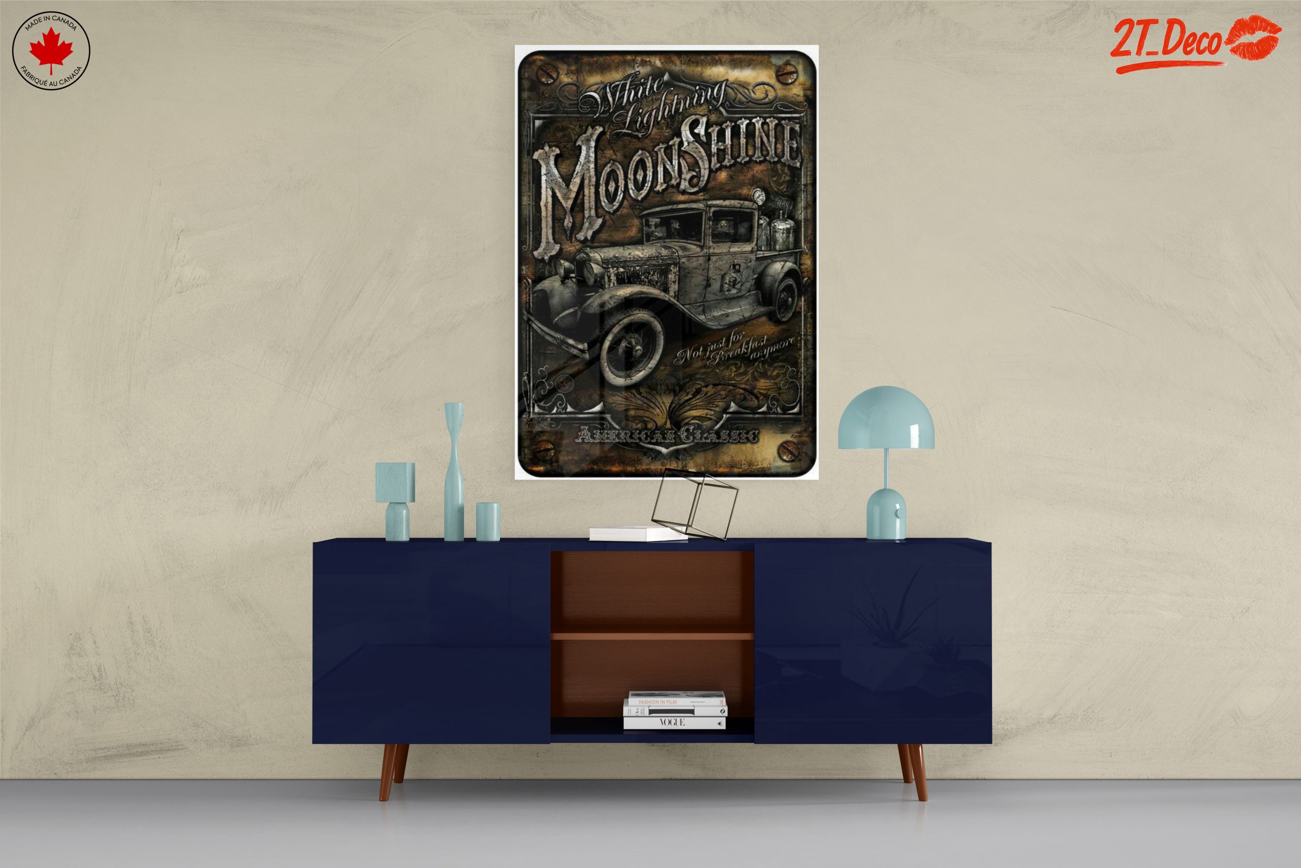 Vintage Car Moonshine Art - Image 8