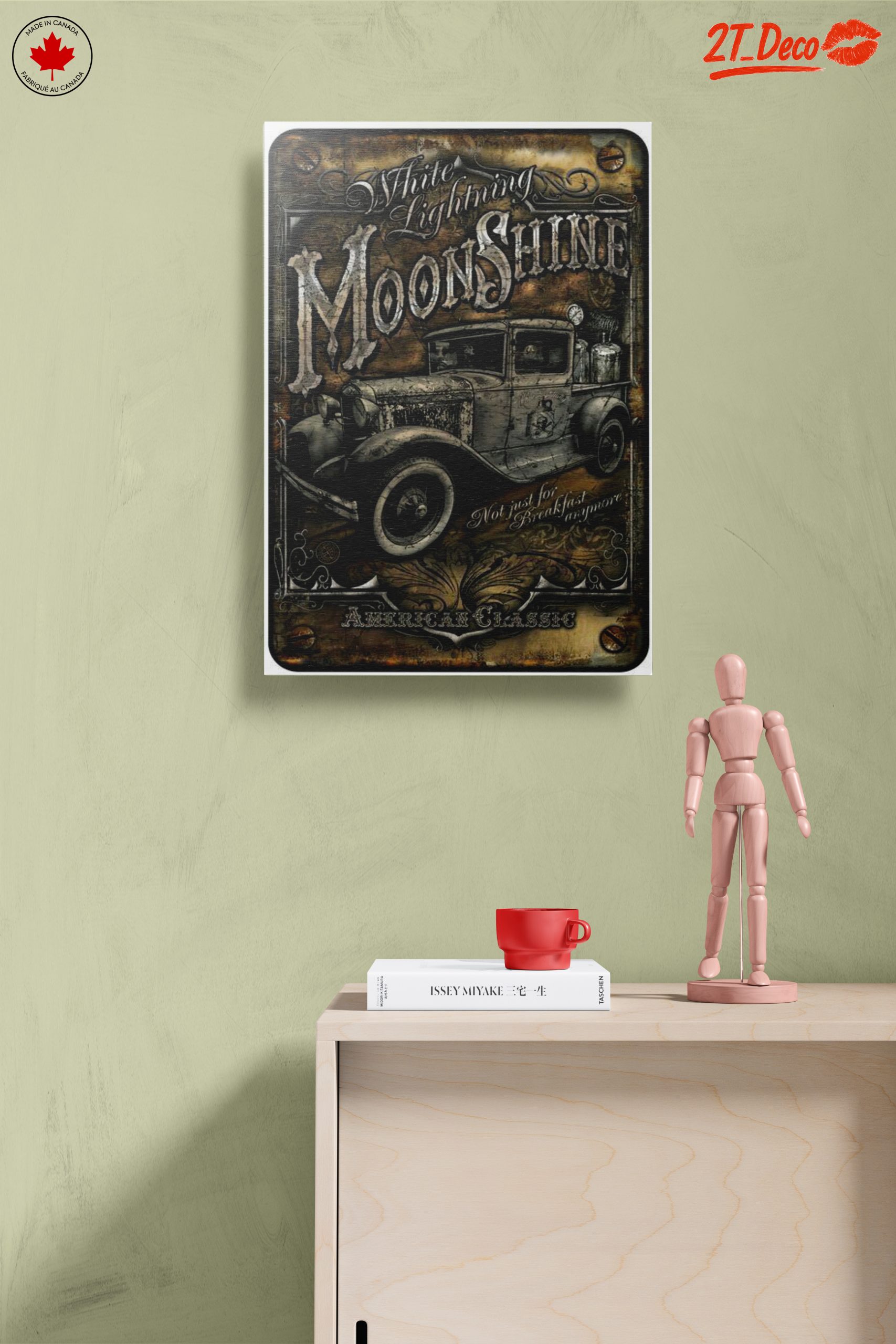 Vintage Car Moonshine Art - Image 14