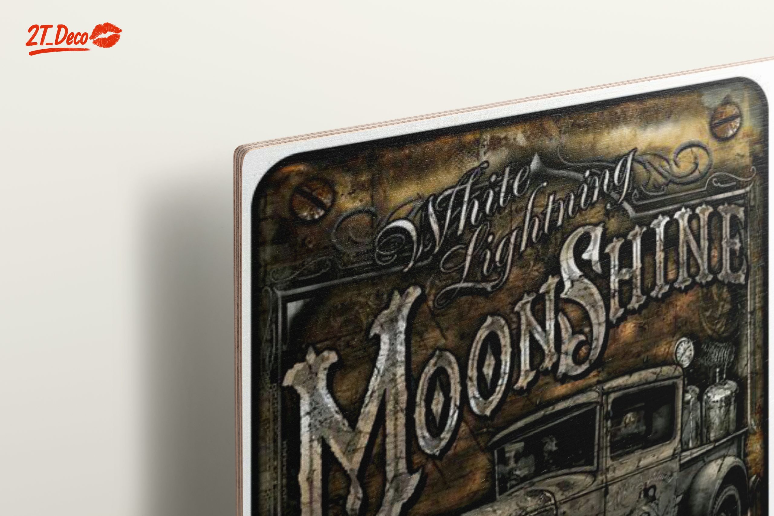 Vintage Car Moonshine Art - Image 15