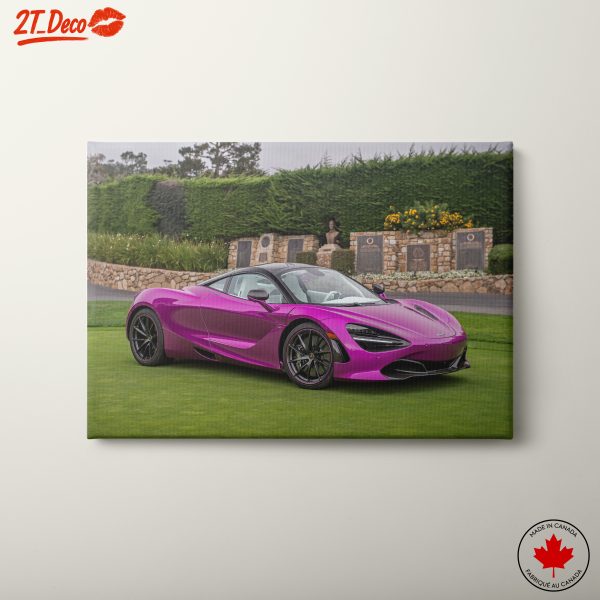 Stunning Purple McLaren Supercar Display