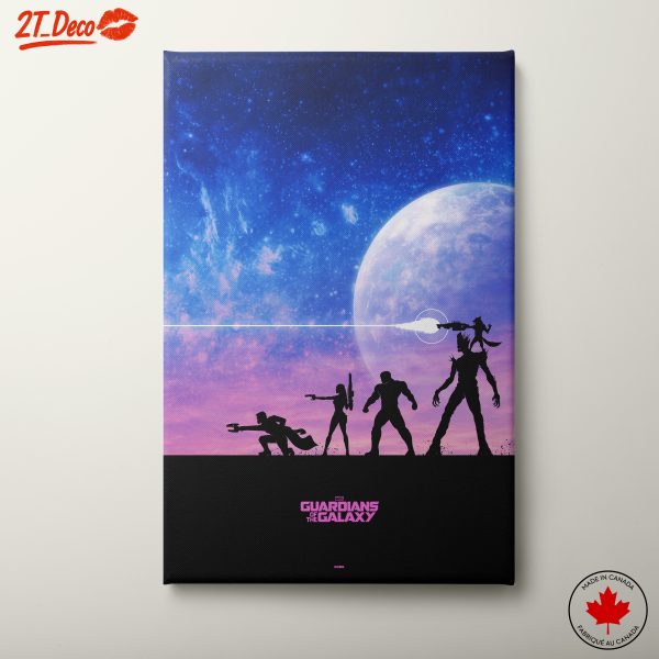 Guardians Of The Galaxy Silhouette Art