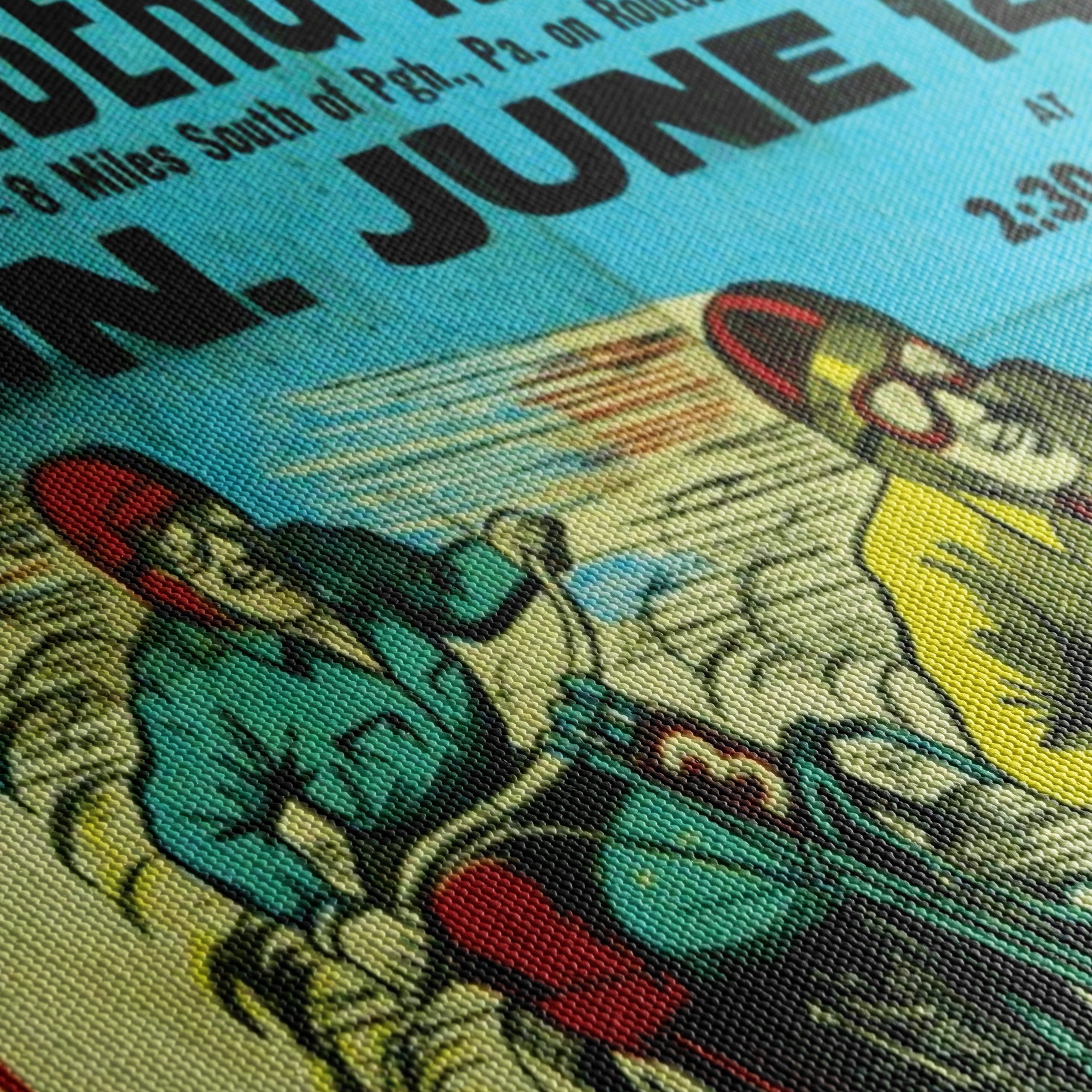 Vintage Motorcycle Championship Poster - Image 5