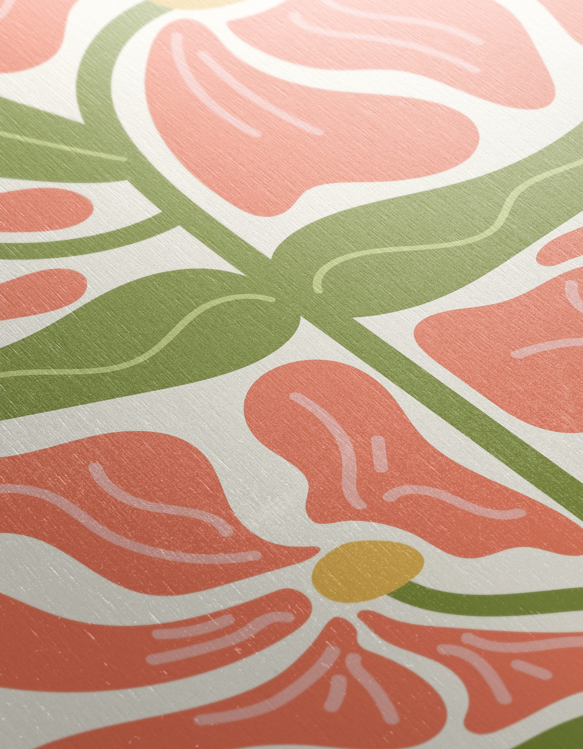 Stylized Floral Artwork for Modern Spaces - Image 12