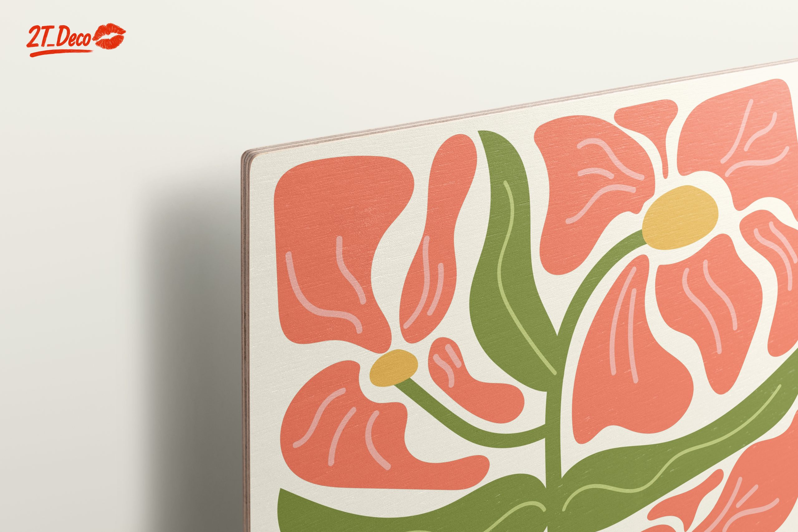 Stylized Floral Artwork for Modern Spaces - Image 15