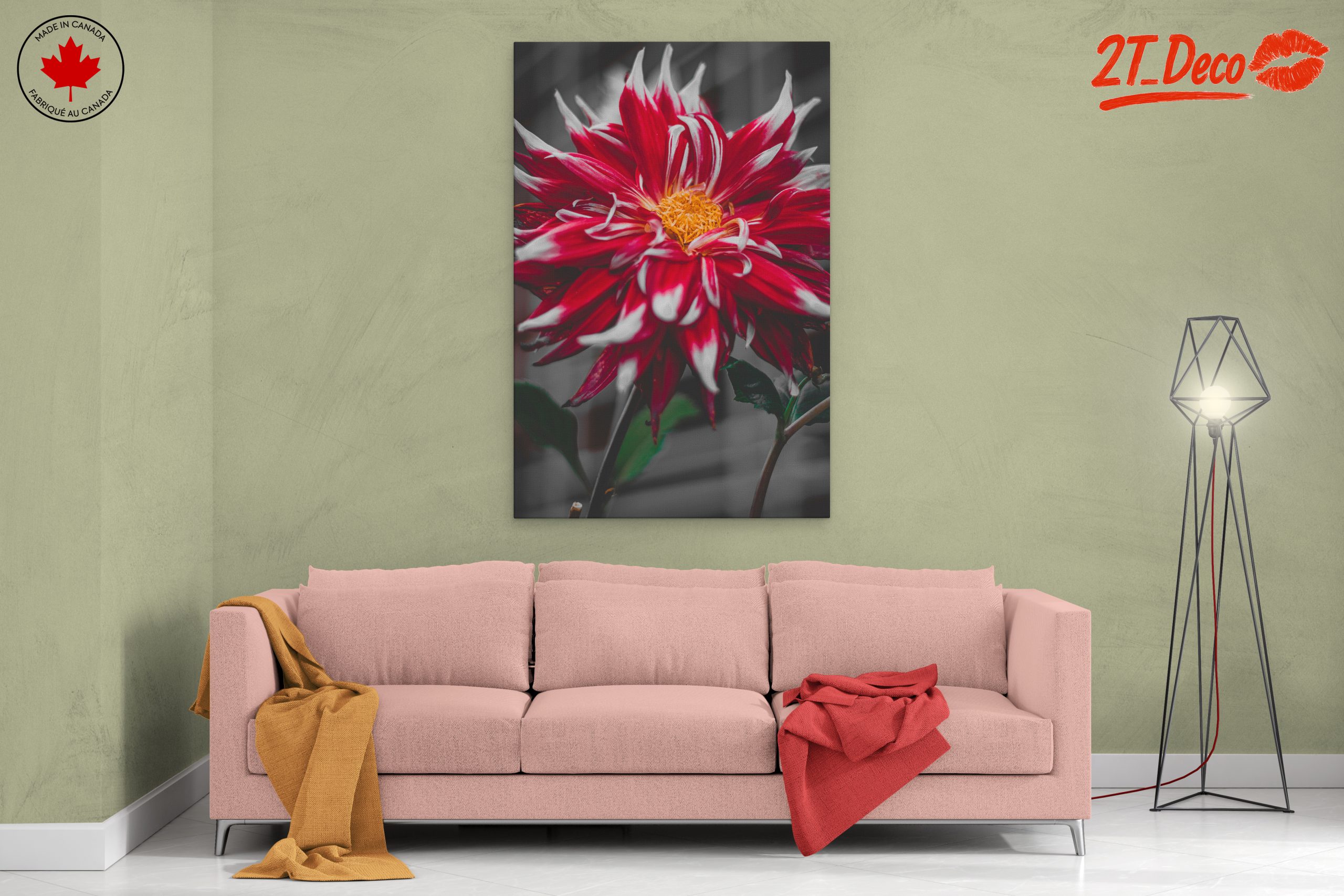 Vibrant Flower in Bold Colors - Image 2
