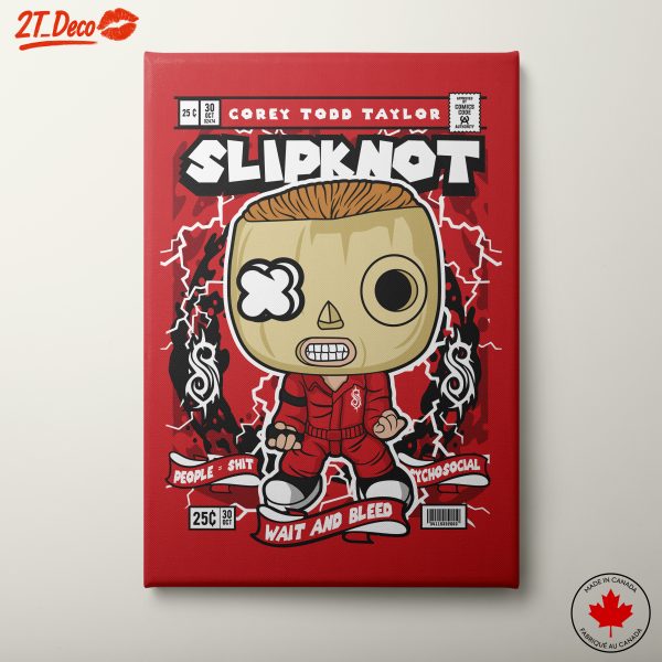 Slipknot Inspired Illustration of a Music Icon