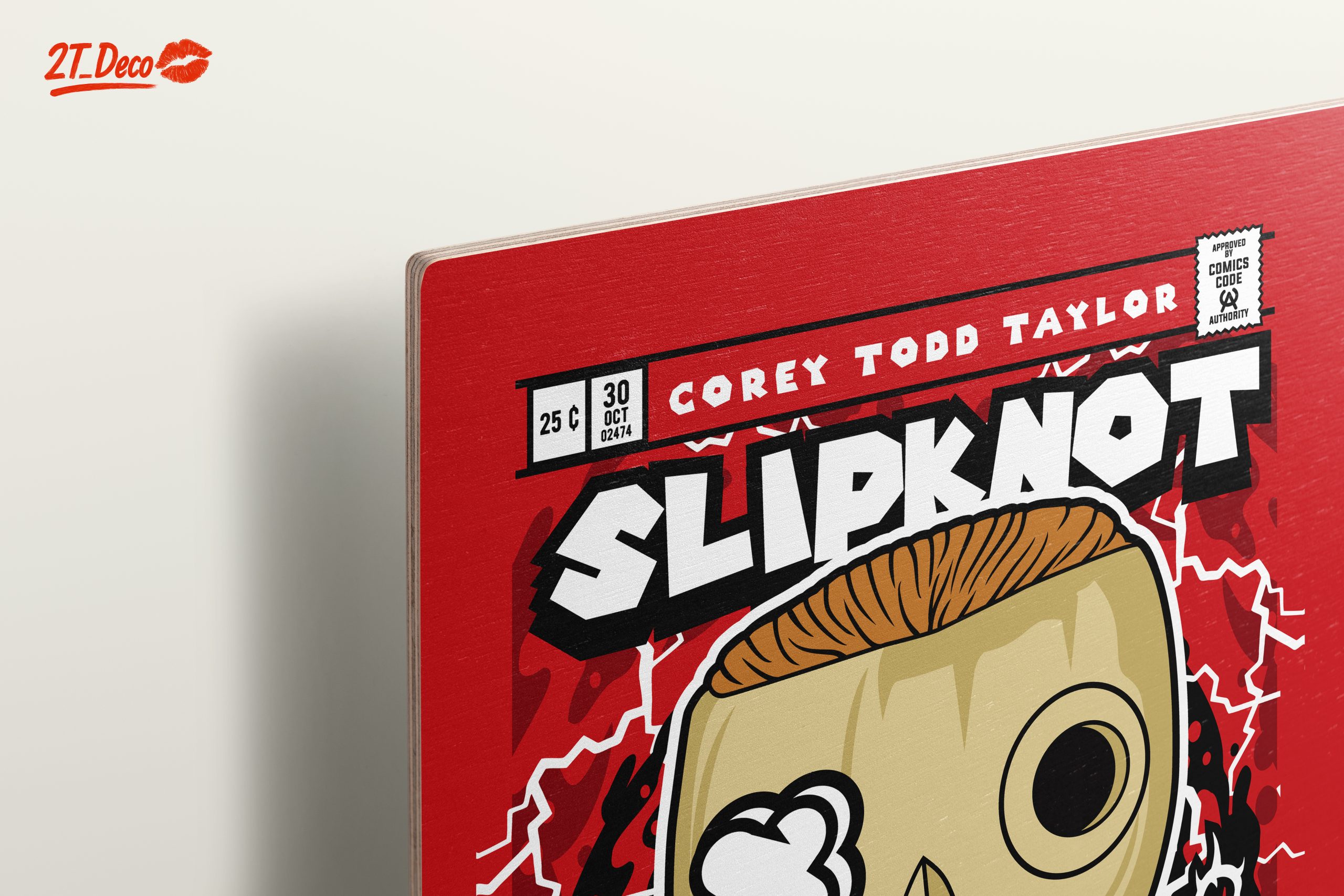 Slipknot Inspired Illustration of a Music Icon - Image 15