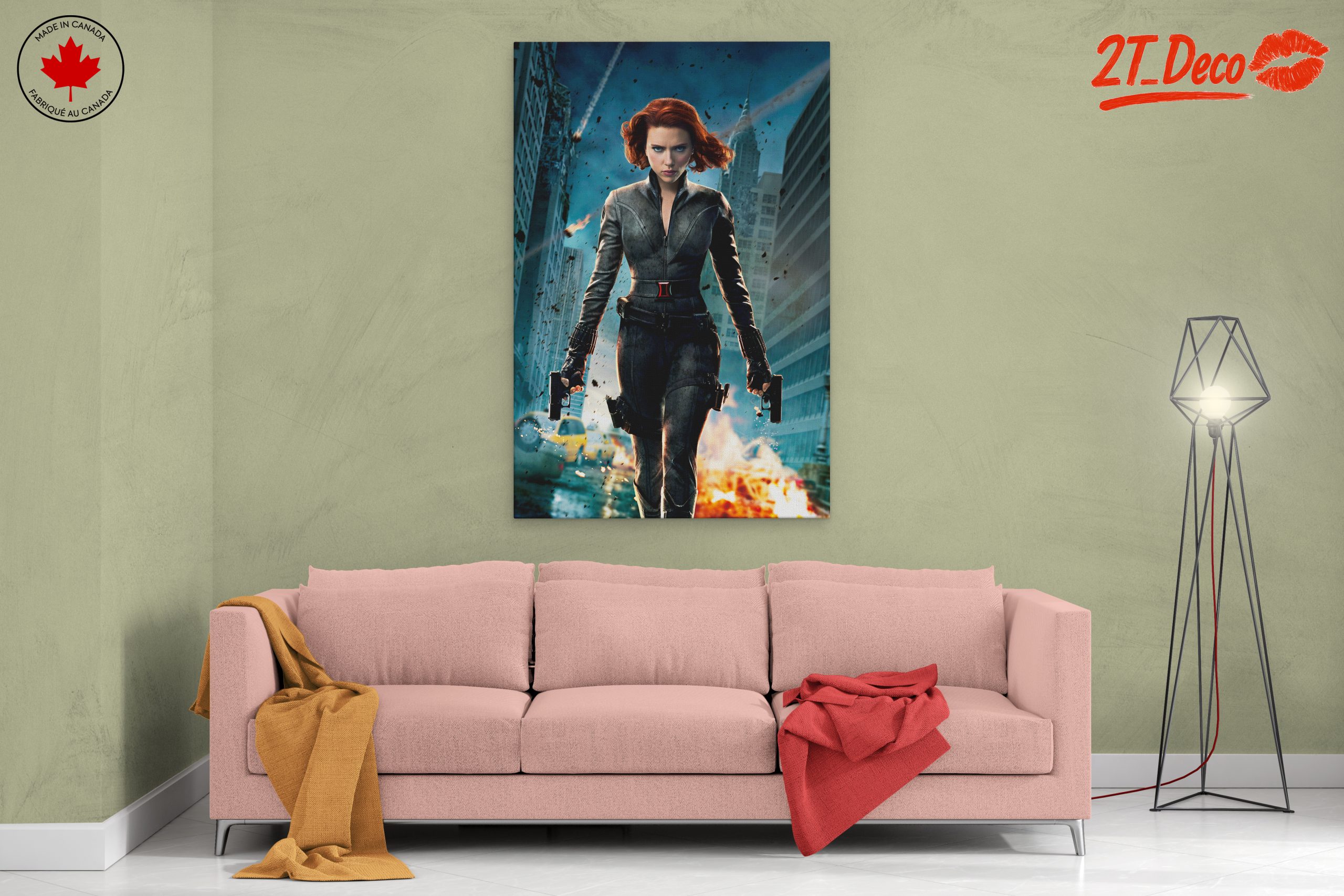 Black Widow in Action Movie Scene - Image 2