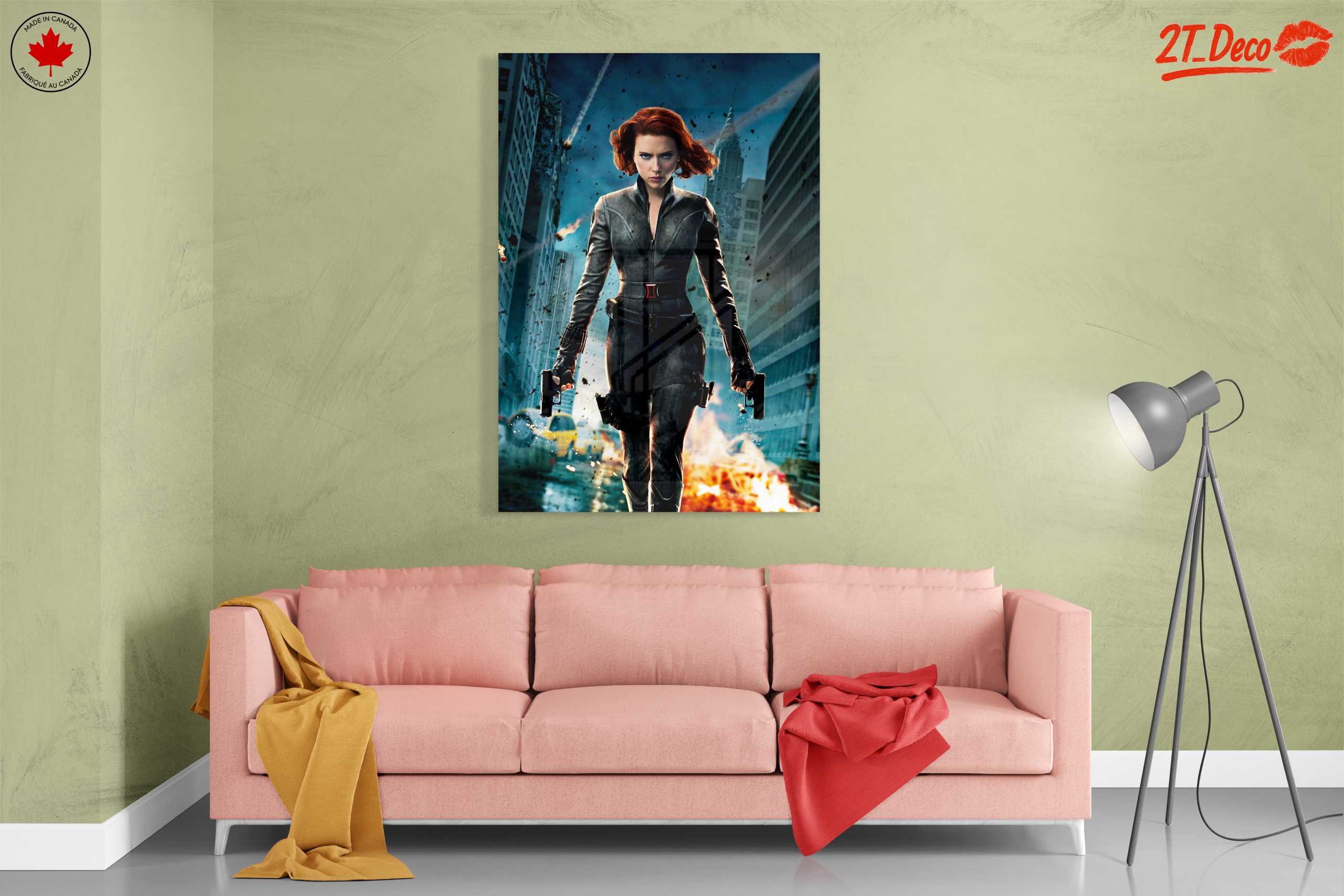 Black Widow in Action Movie Scene - Image 7