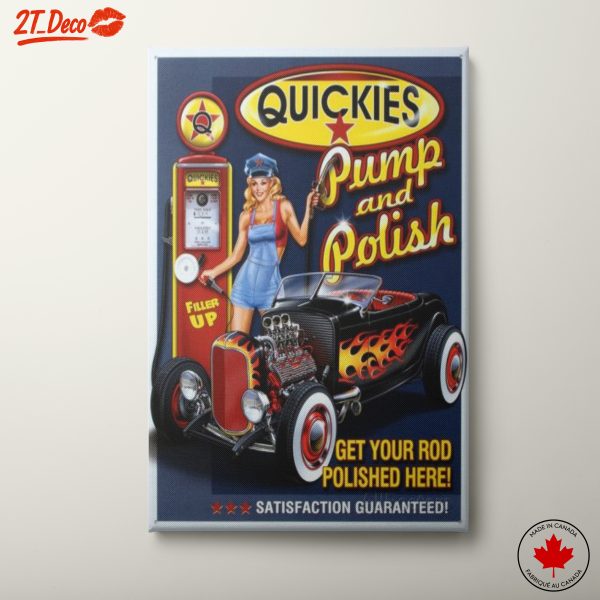 Vintage Car Advertising Artwork