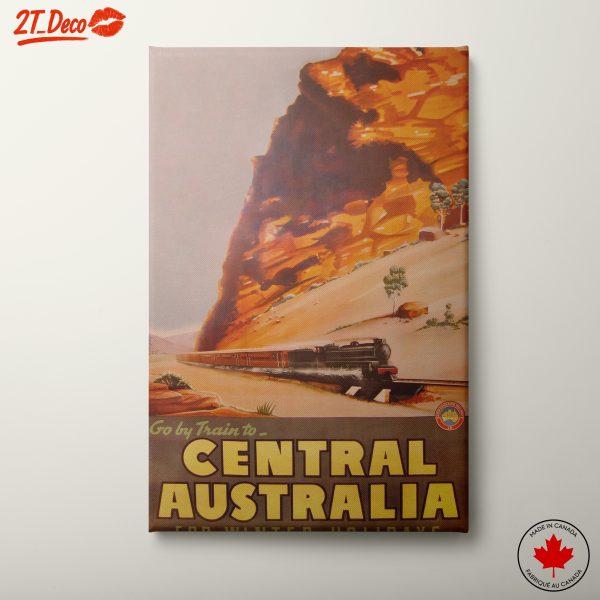 Central Australia Train Adventure Landscape