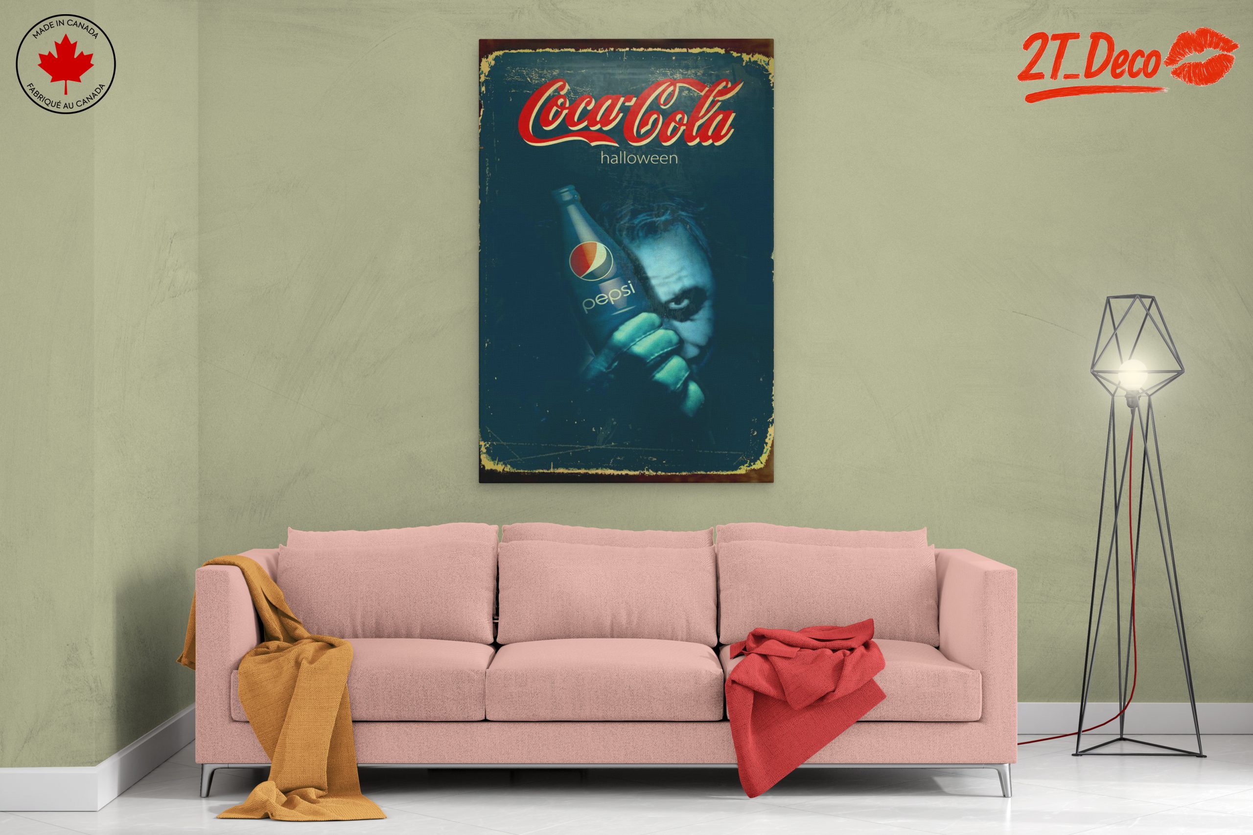 Vintage Coca-Cola Halloween Advertising Art - Image 2