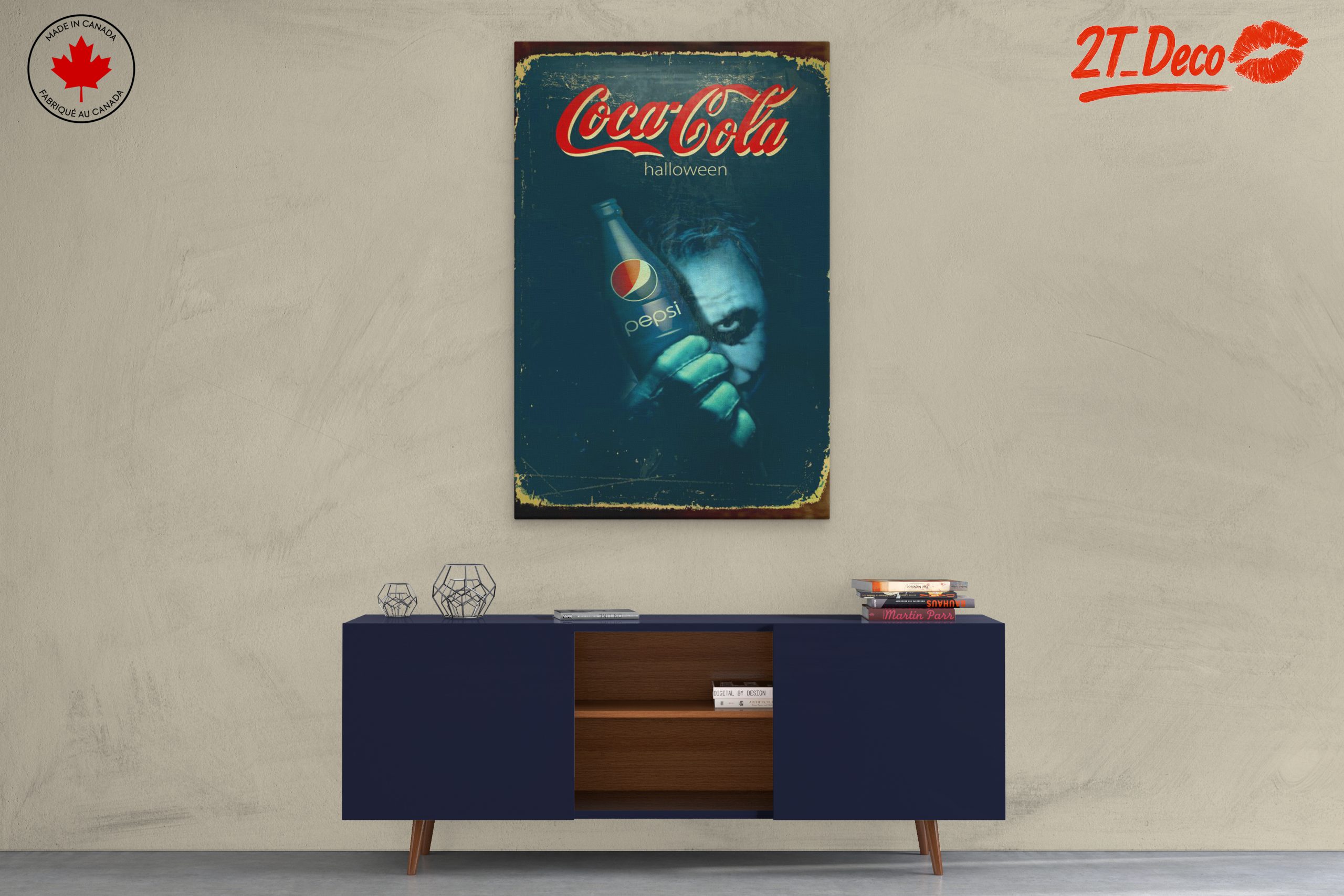 Vintage Coca-Cola Halloween Advertising Art - Image 3