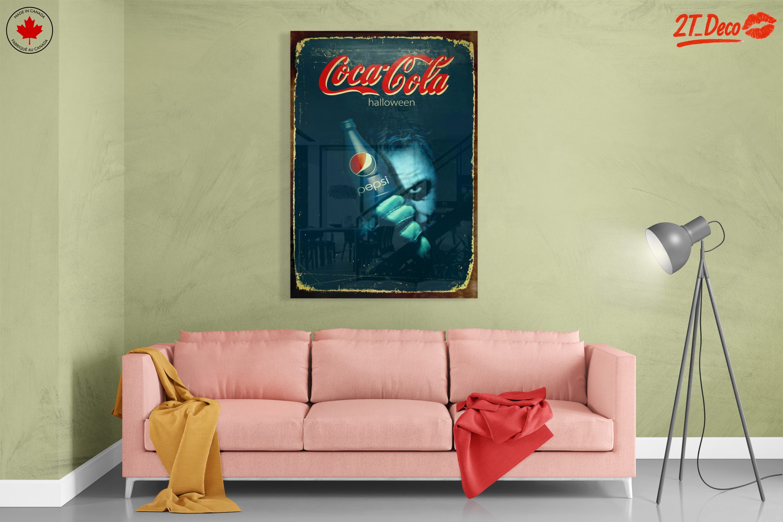Vintage Coca-Cola Halloween Advertising Art - Image 7