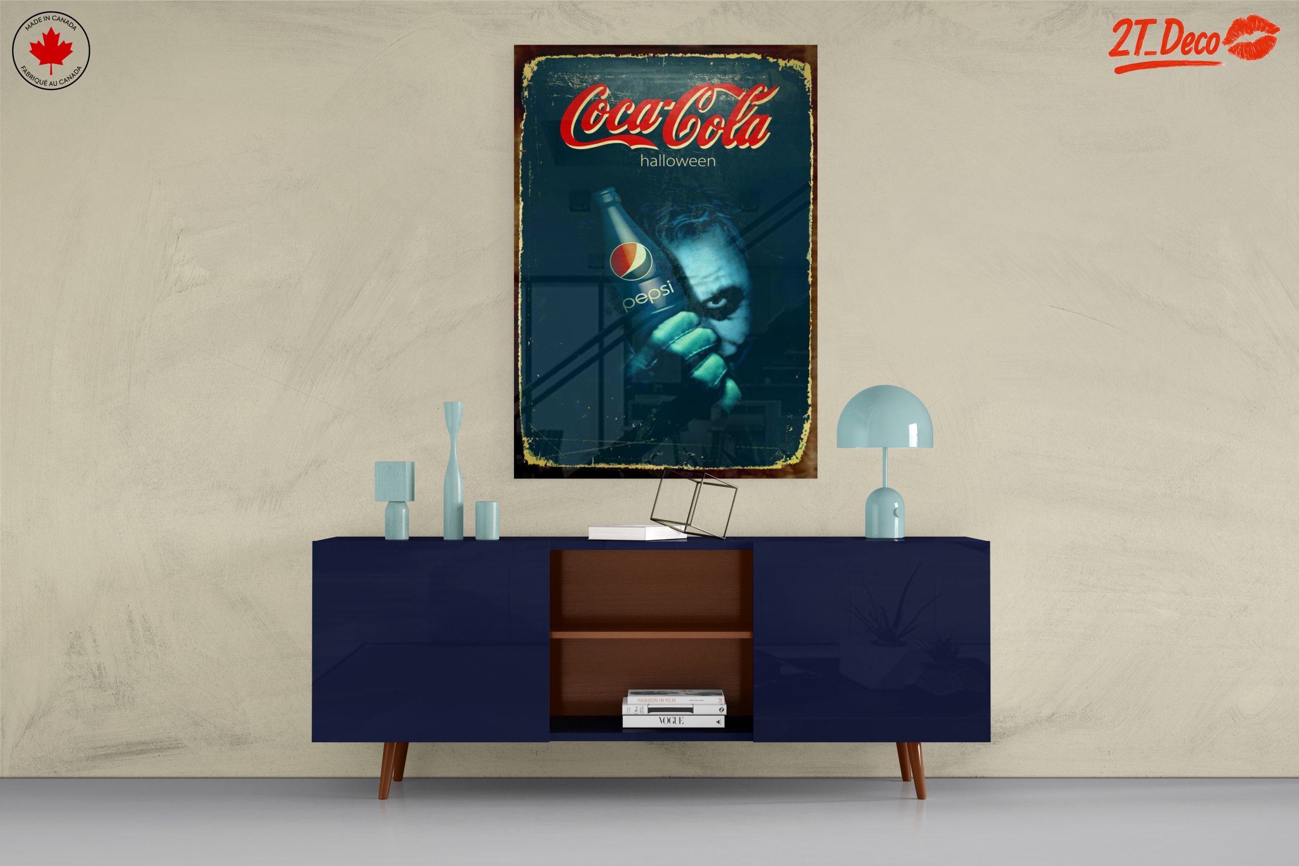 Vintage Coca-Cola Halloween Advertising Art - Image 8