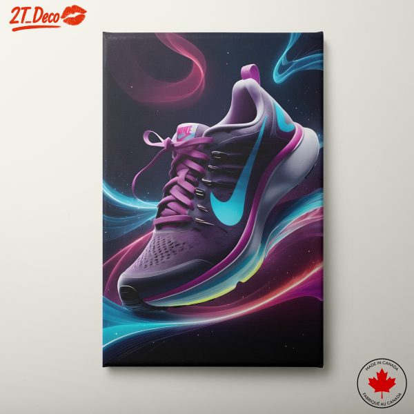 Nike Athletic Shoe Artwork