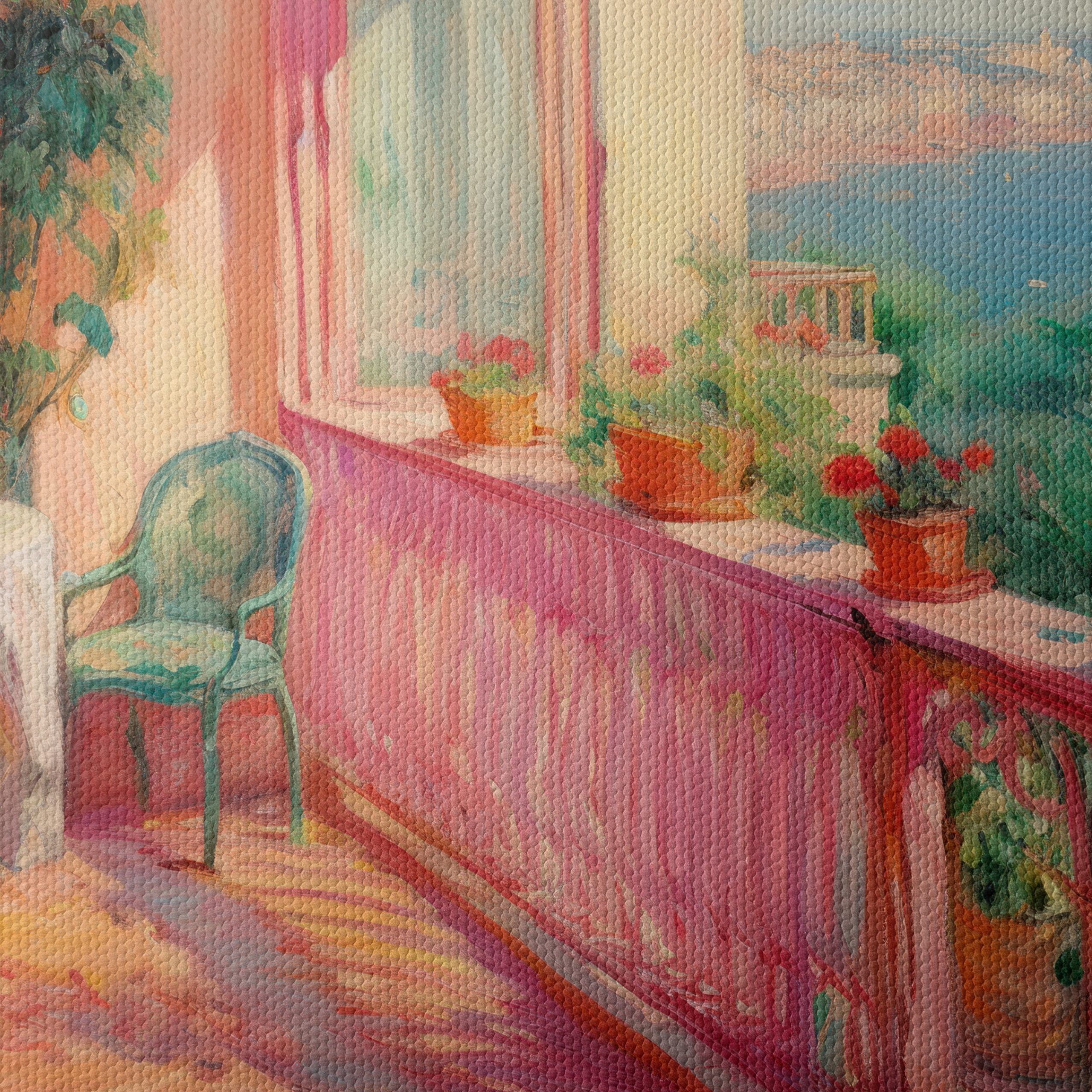 Vibrant Coastal Balcony View - Image 4