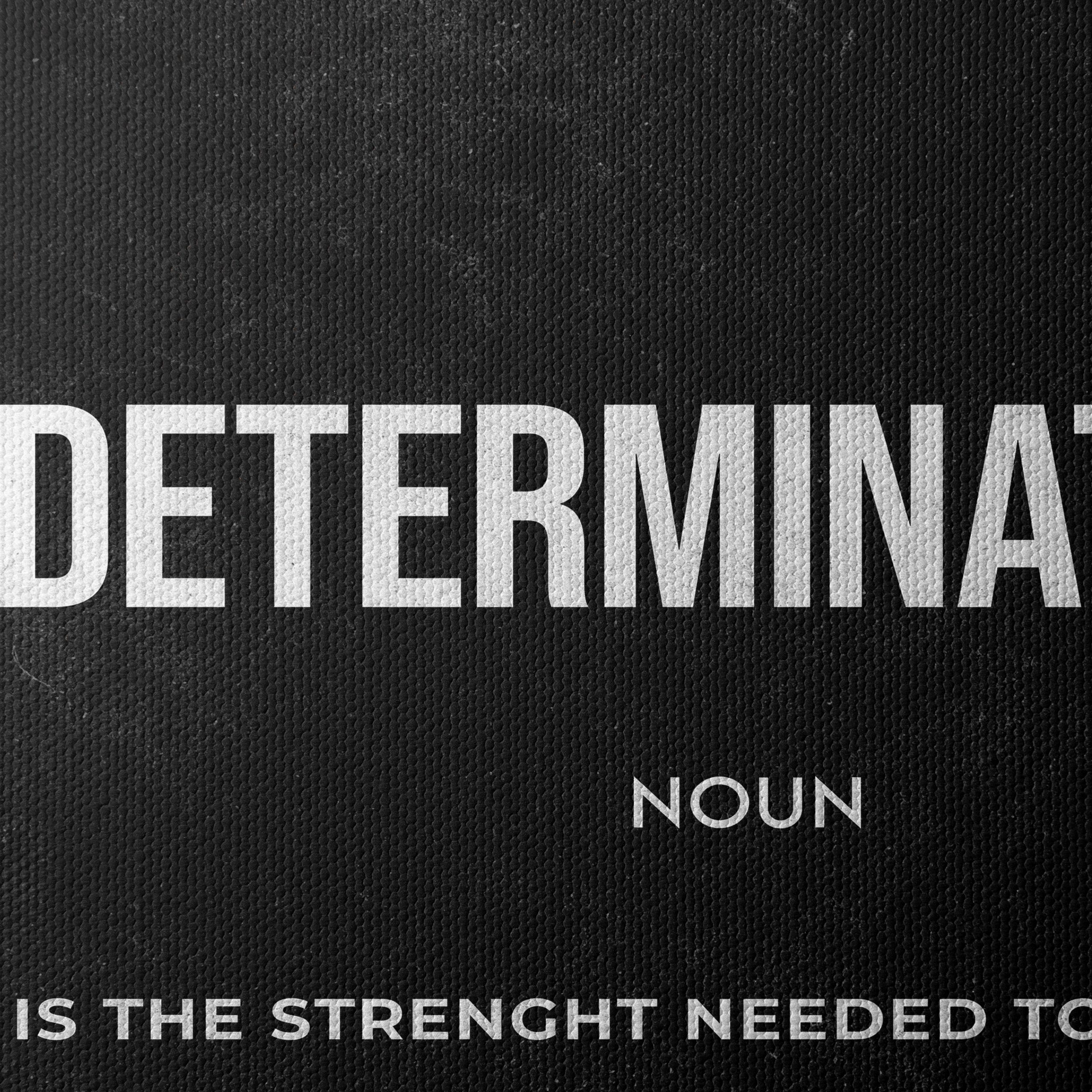 Determination Motivational Wall Art Inspiration - Image 4
