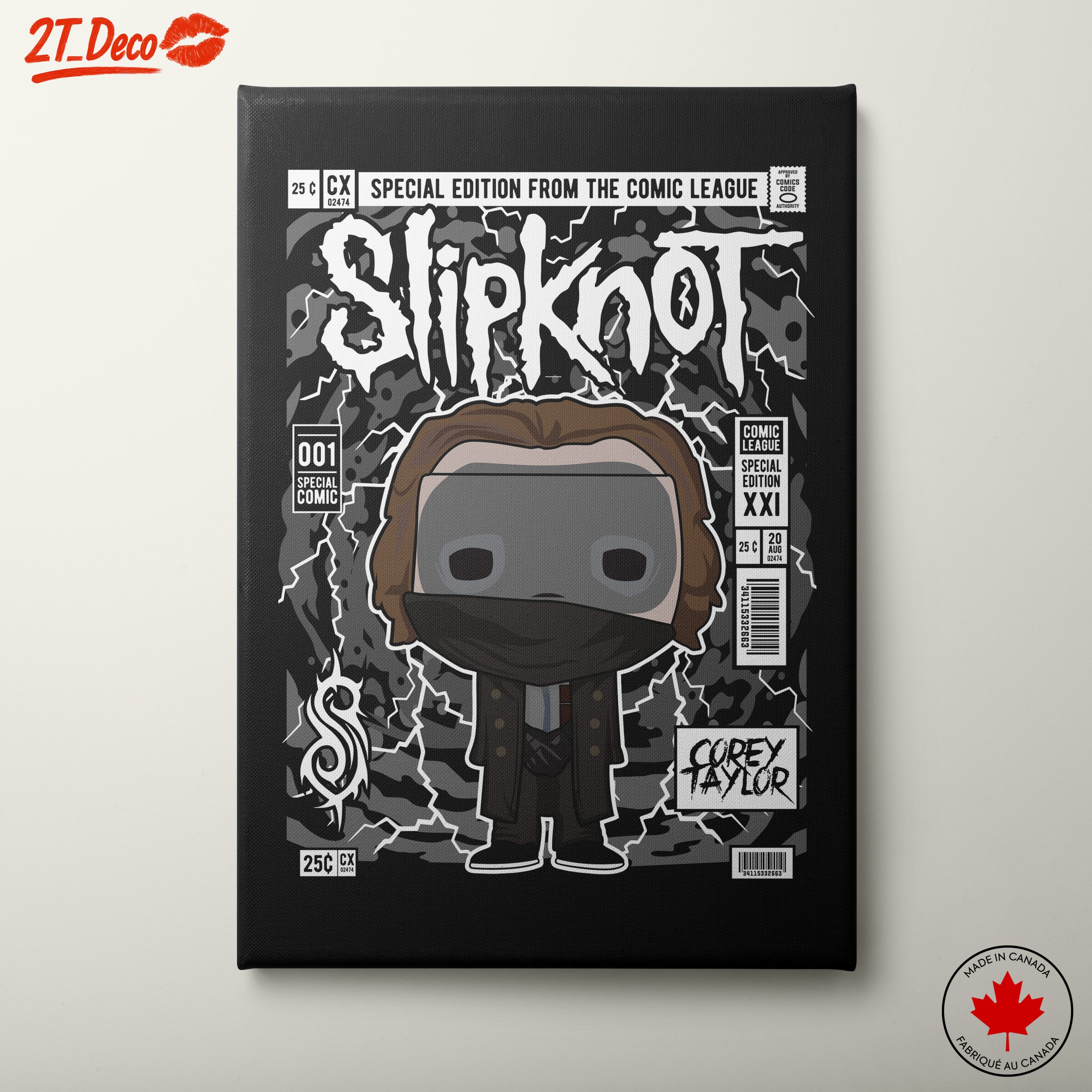 Slipknot Inspired Music Art