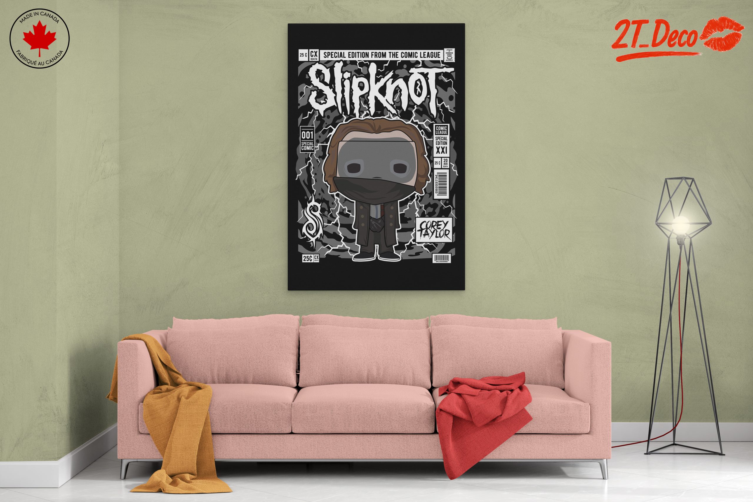 Slipknot Inspired Music Art - Image 2