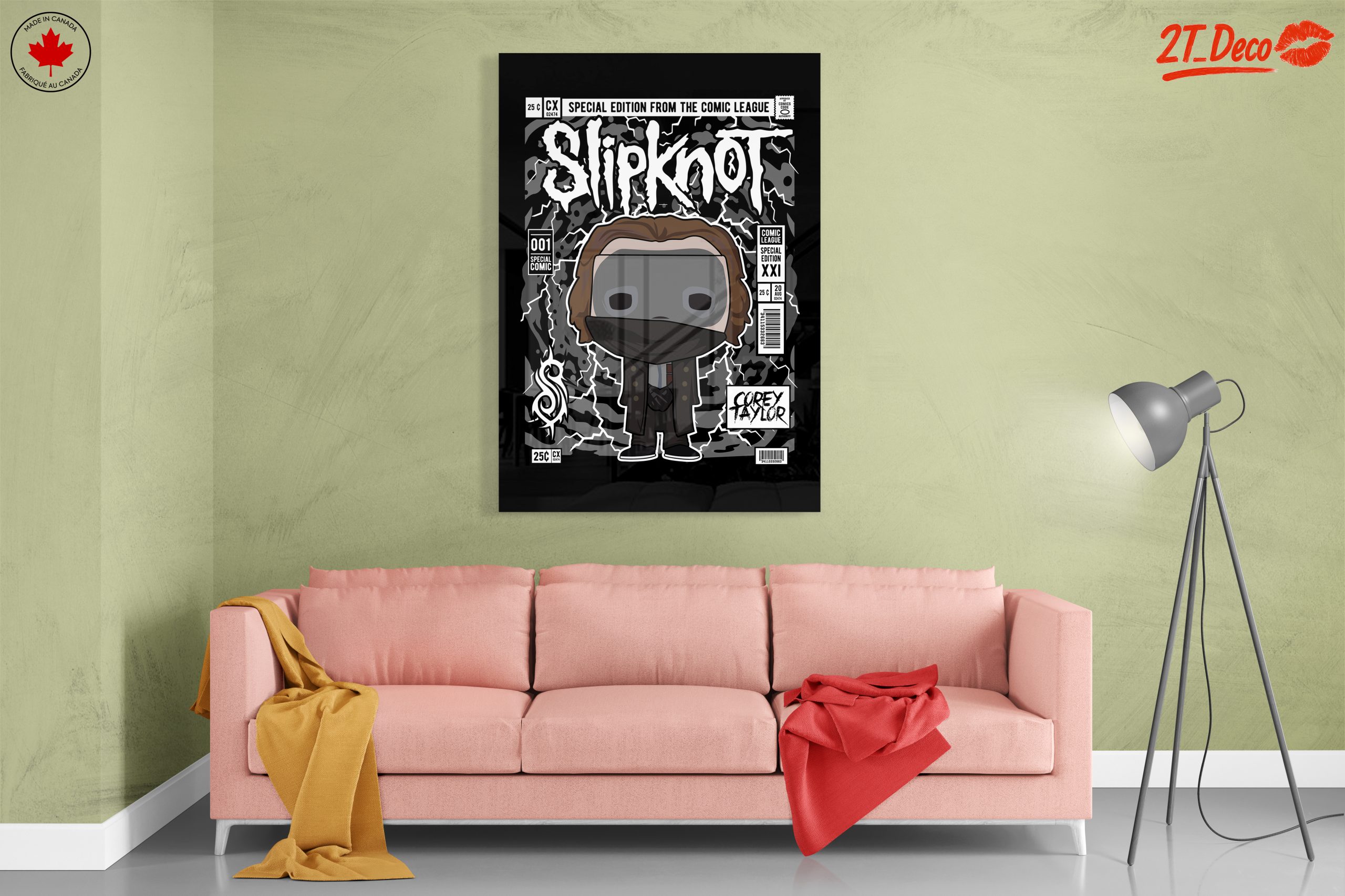 Slipknot Inspired Music Art - Image 7