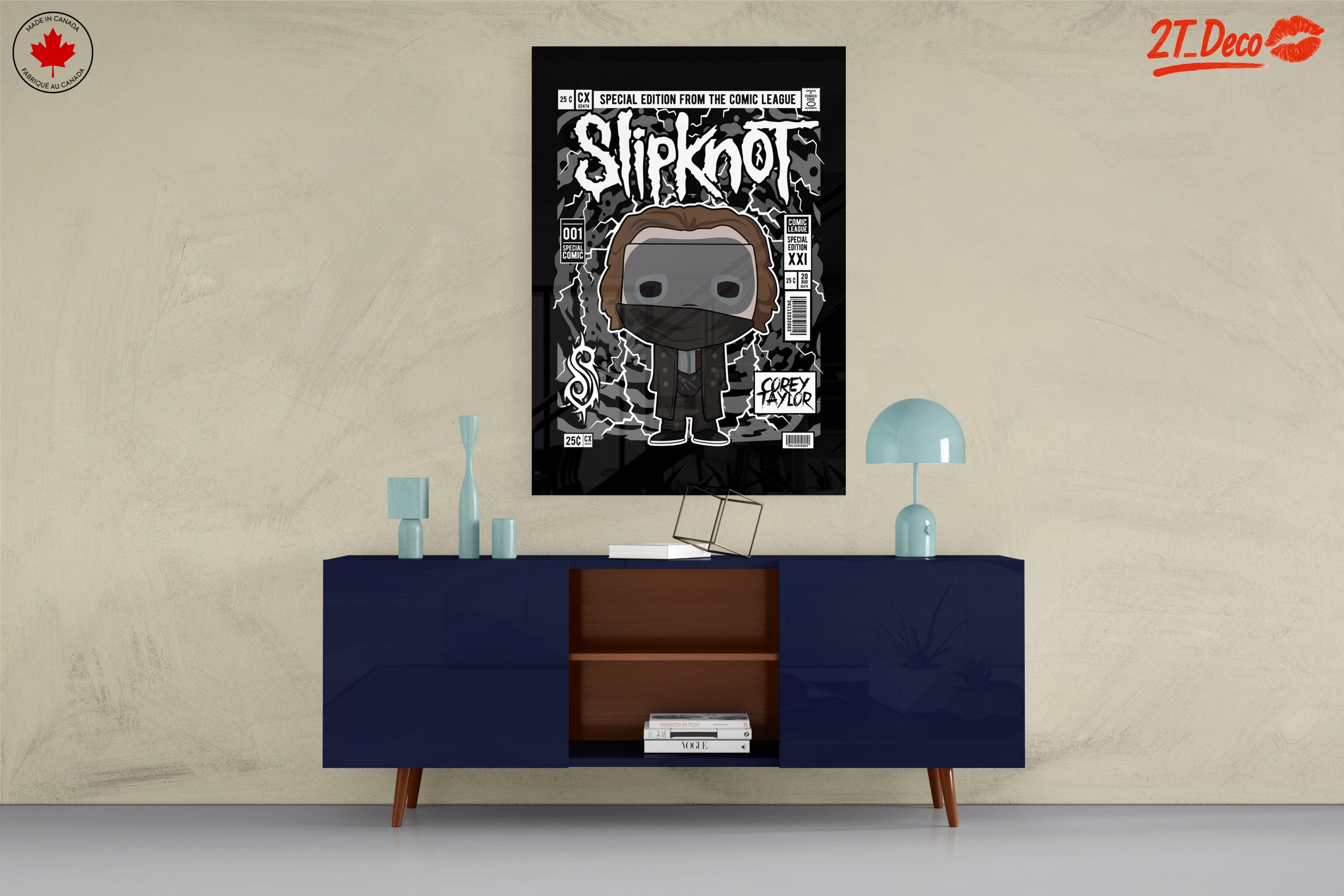 Slipknot Inspired Music Art - Image 8