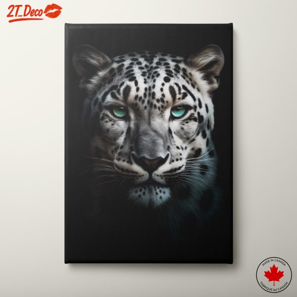 Stunning Close-Up Leopard Wall Art
