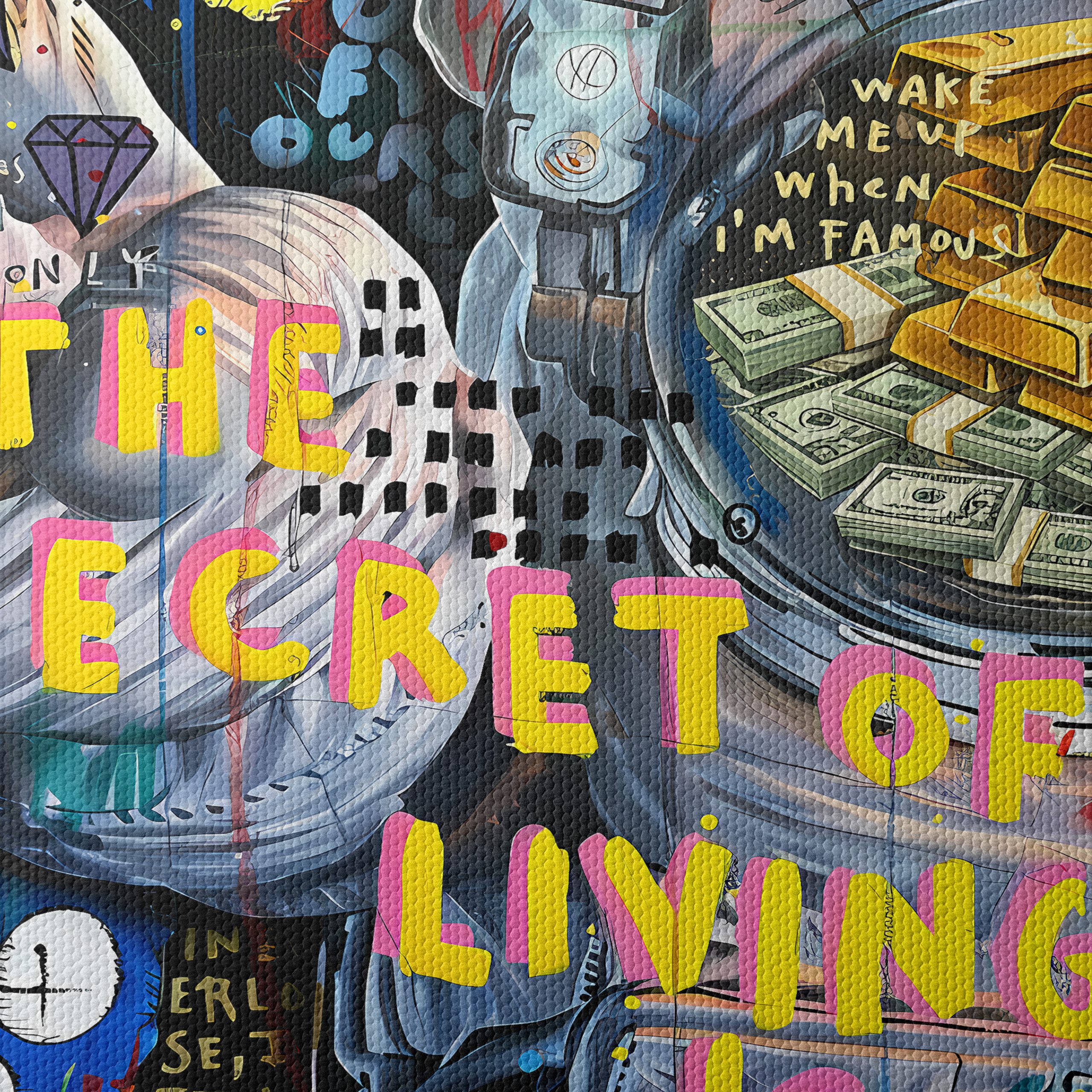 The Secret of Living is Giving Pop Art - Image 4