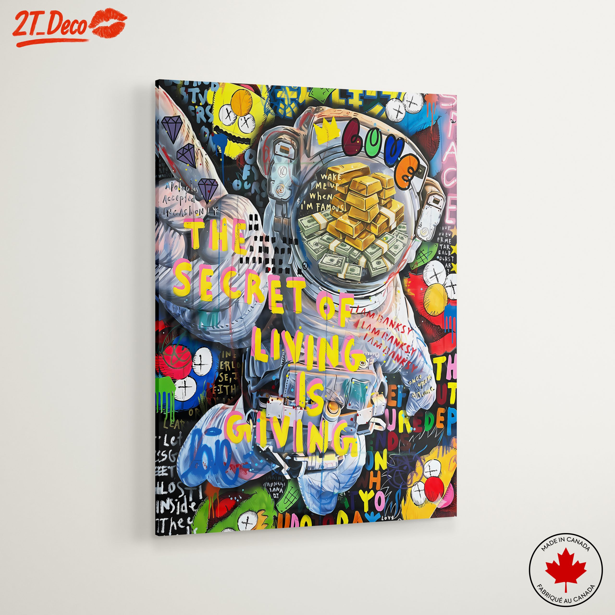 The Secret of Living is Giving Pop Art - Image 6
