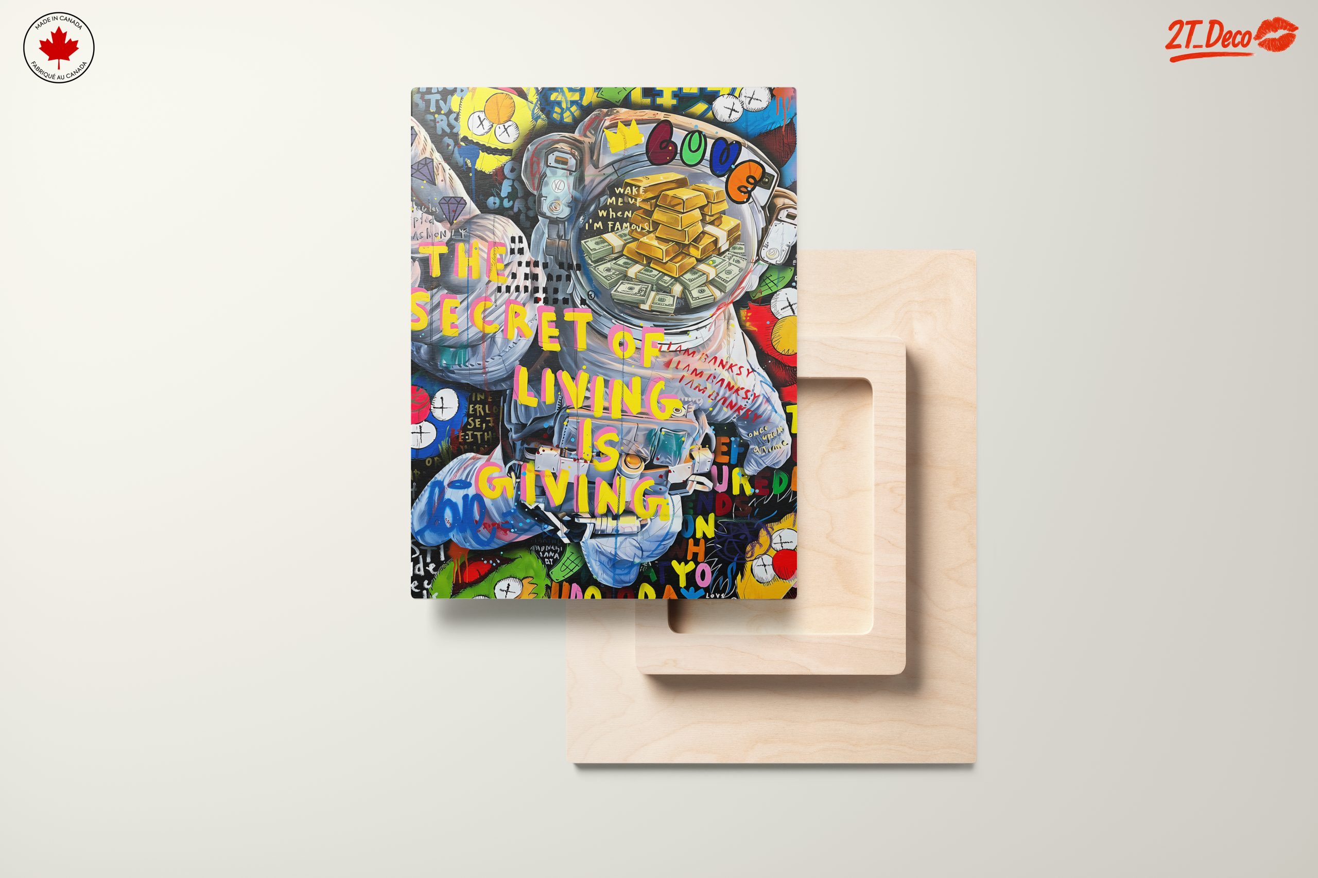 The Secret of Living is Giving Pop Art - Image 11