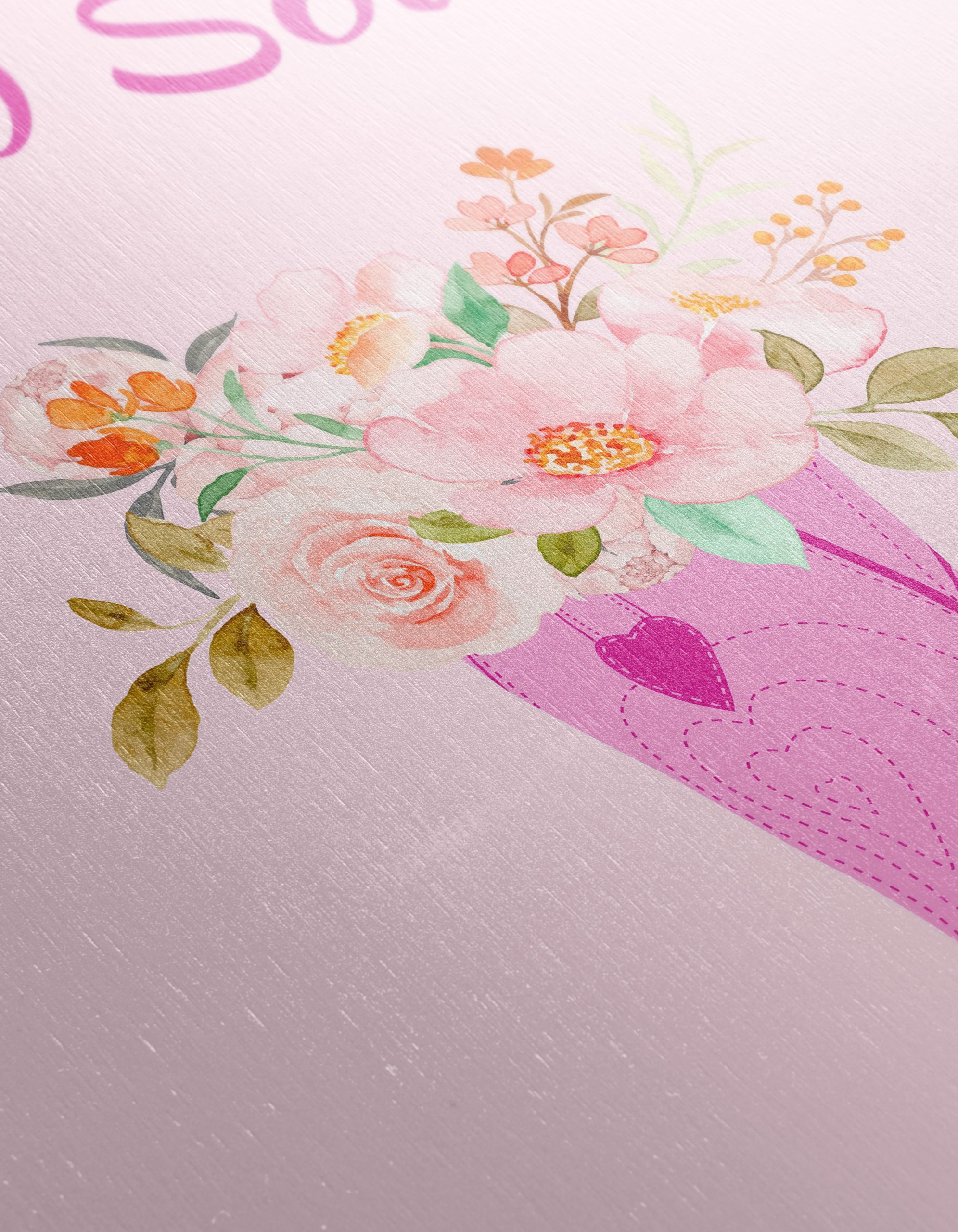 Floral Cowboy Boot Art with Wild Soul - Image 12
