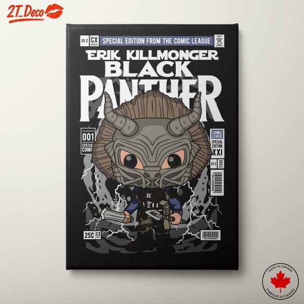 Erik Killmonger Black Panther Art