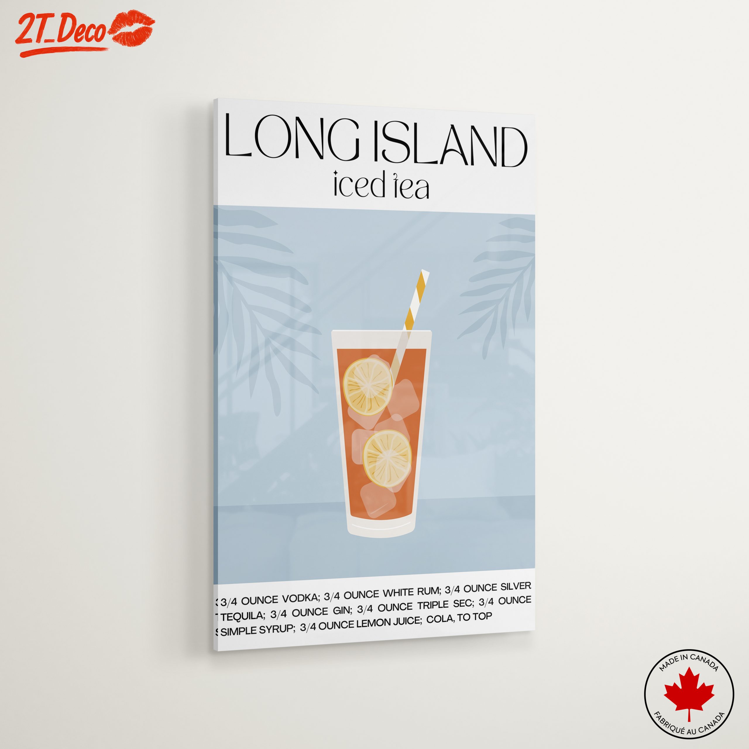 Long Island Iced Tea Cocktail Artwork - Image 6